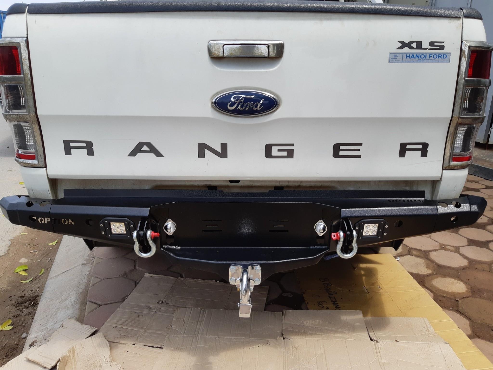 Mẫu cản sau OPTION dành cho Ford Ranger từ 2015+