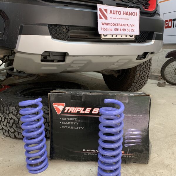 Lò xo nâng gầm Triple S hàng Taiwan dành cho Ranger