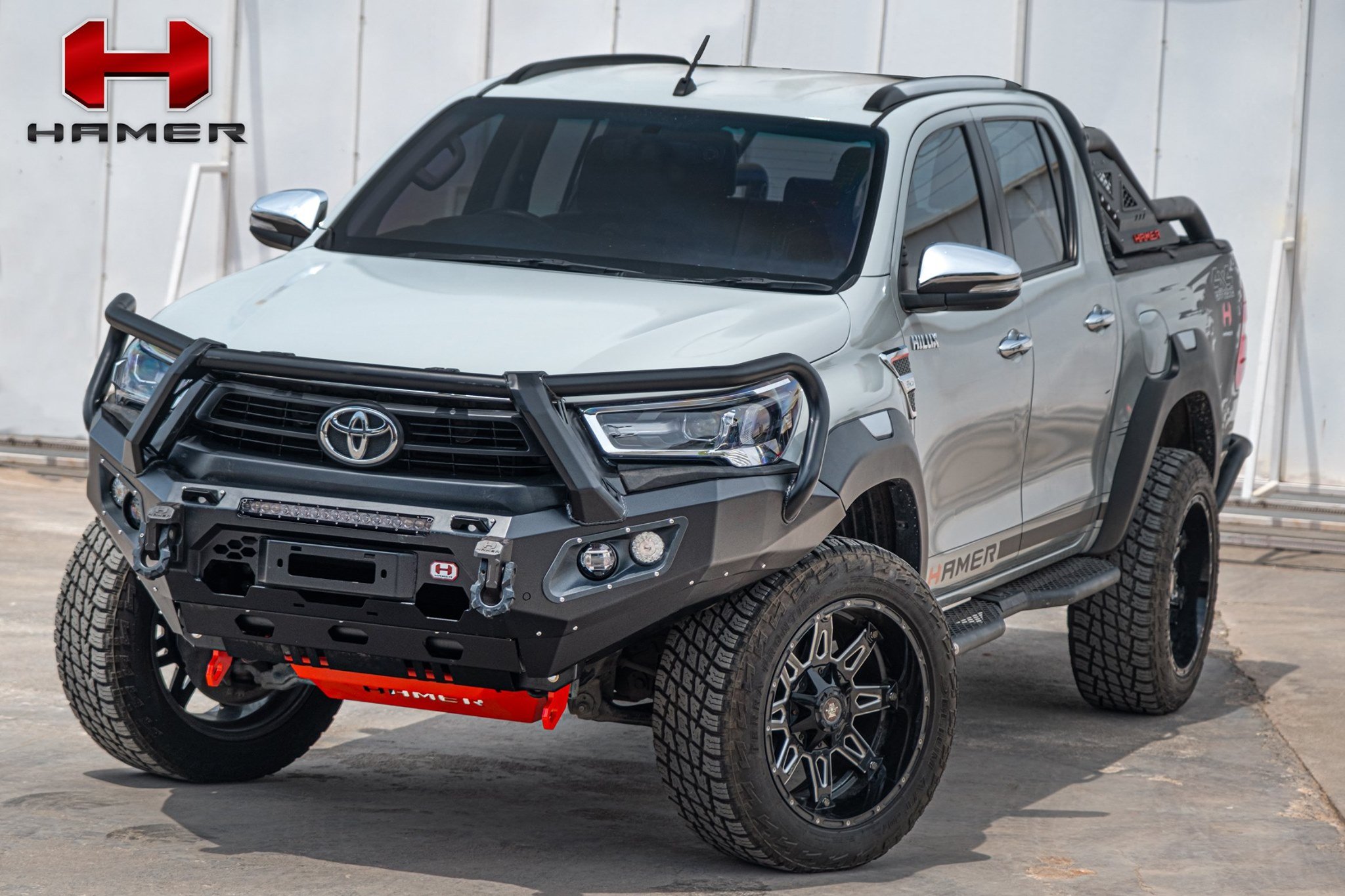 Mẫu Cản trước Hammer dành cho Toyota Hilux