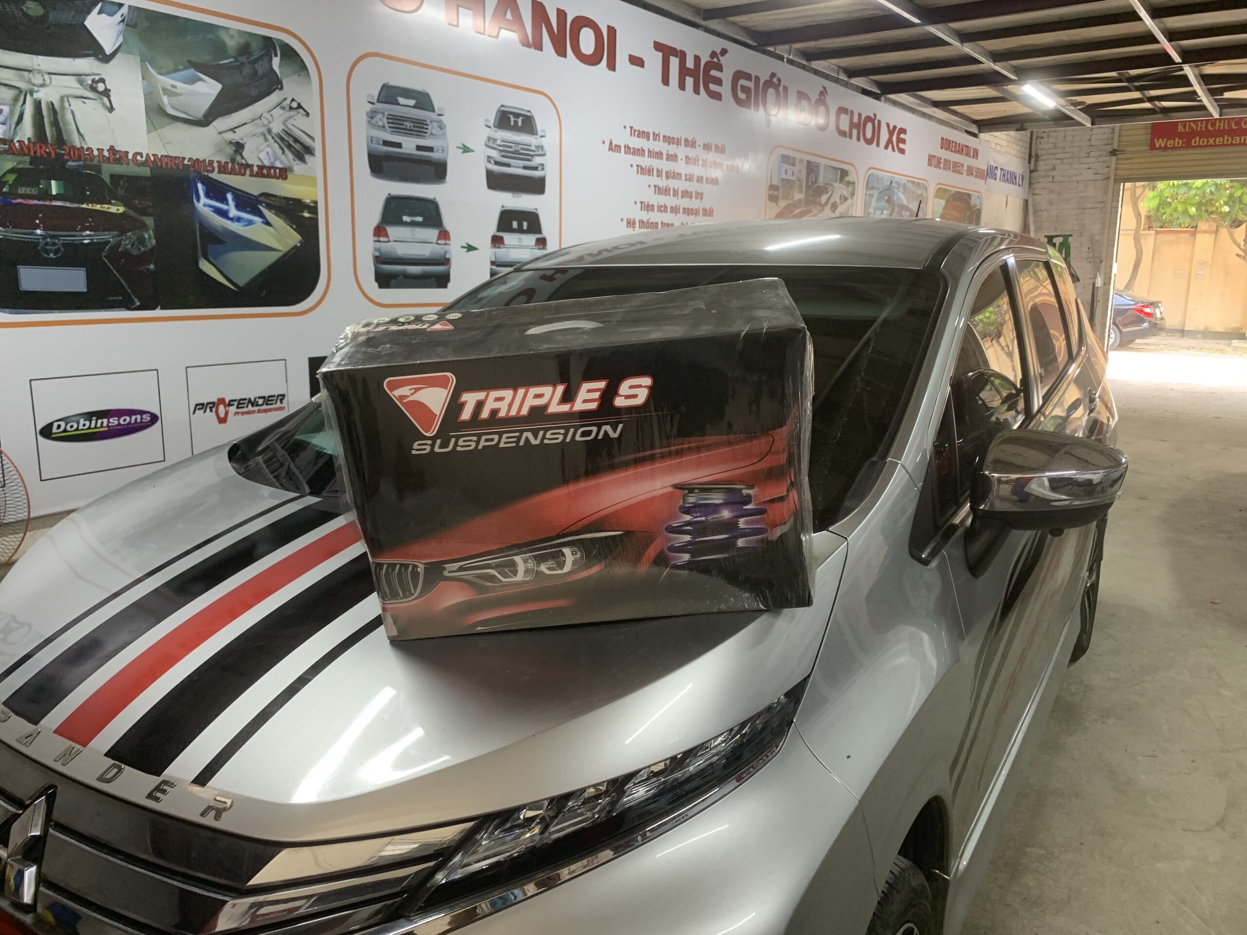 Lò xo hạ gầm Triple S xe Mishubishi Xpander - Ảnh 2