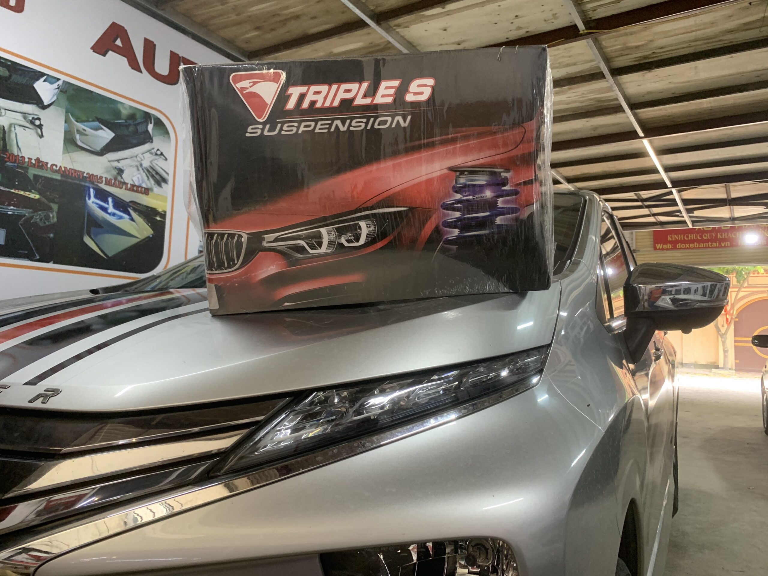 Lò xo hạ gầm Triple S xe Mishubishi Xpander
