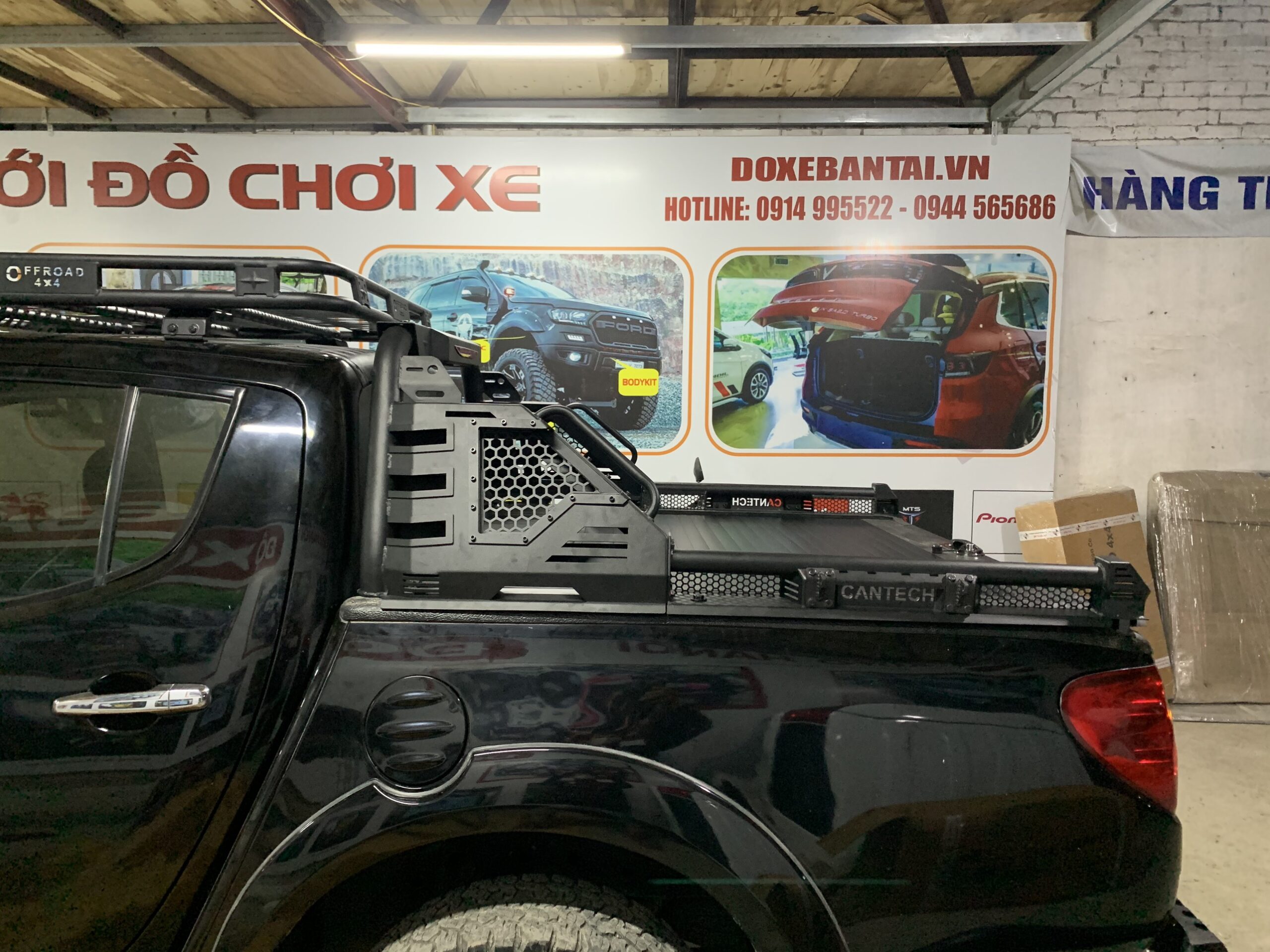 Thanh thể thao vuông cho Triton mẫu 03 - Ảnh 3