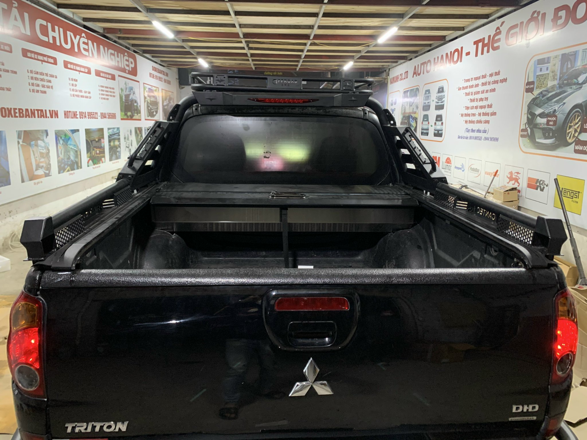 Thanh thể thao vuông cho Triton mẫu 03 - Ảnh 2