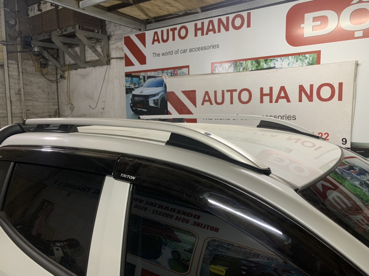 Thanh giá nóc lắp cho Mishubishi Triton từ 2015+