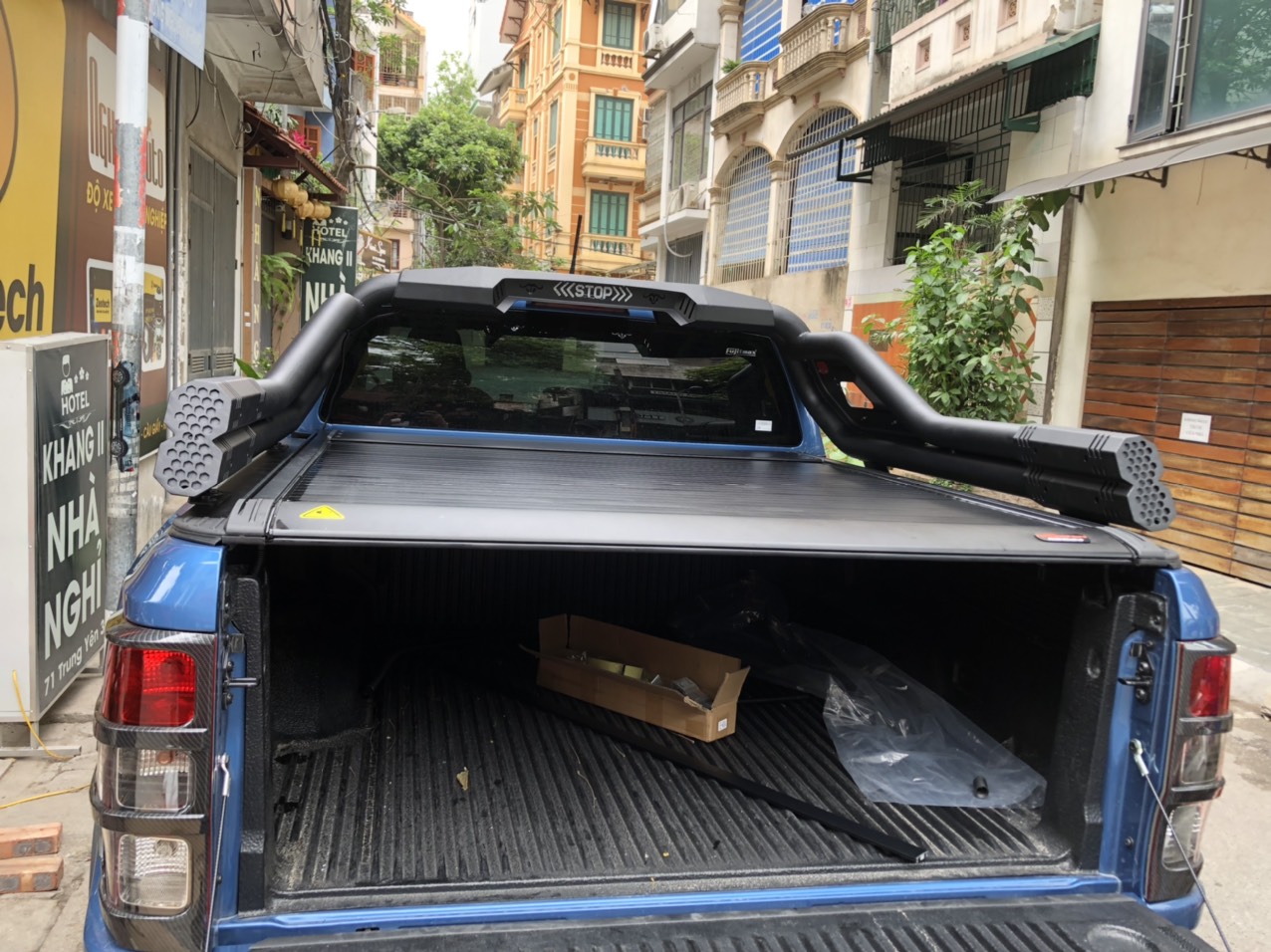 Thanh thể thao và lắp thùng cuộn dành cho Ranger Raptor - Ảnh 4