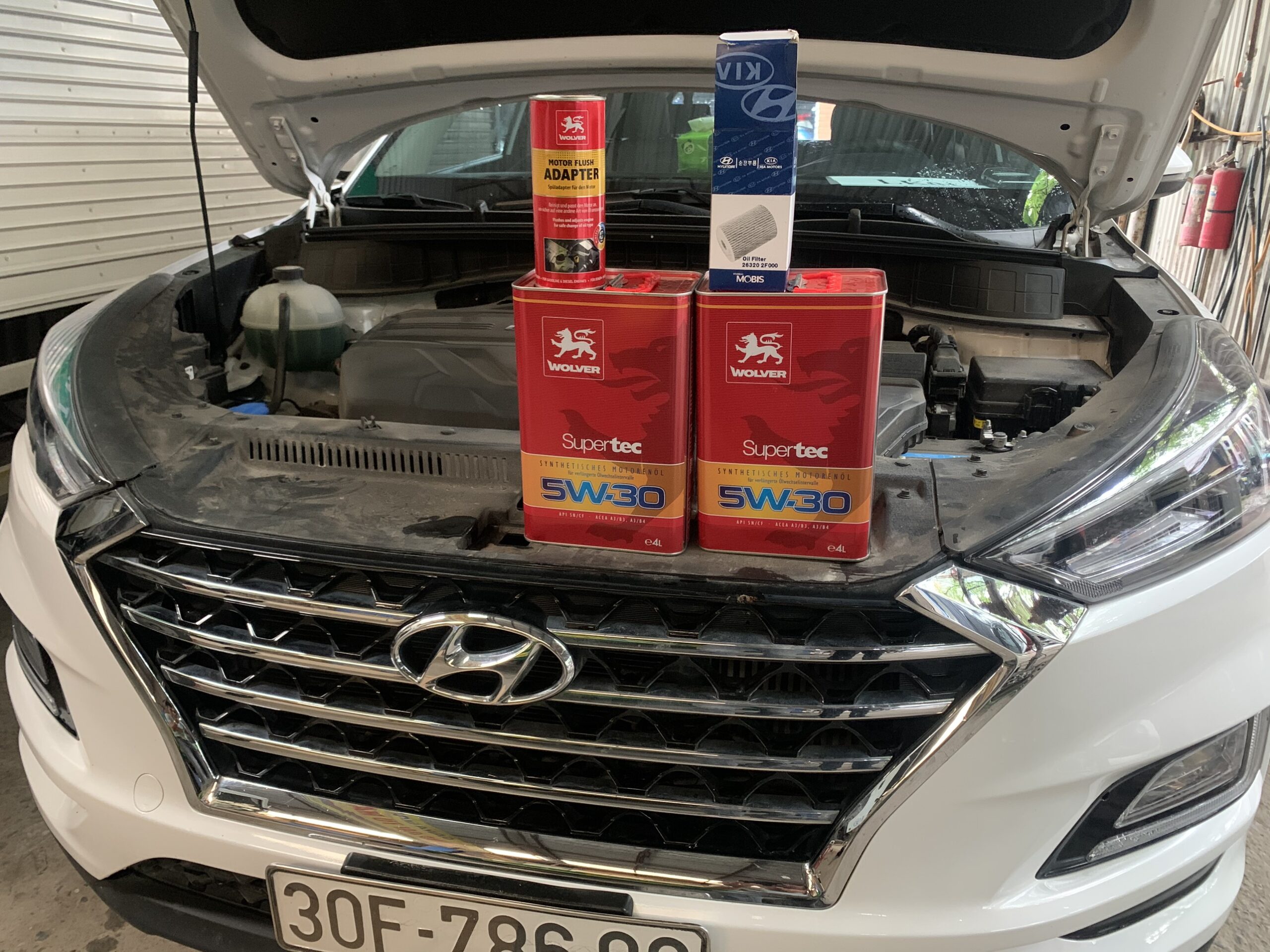 Lọc dầu động cơ Tucson 2019 đến nay - Ảnh 6