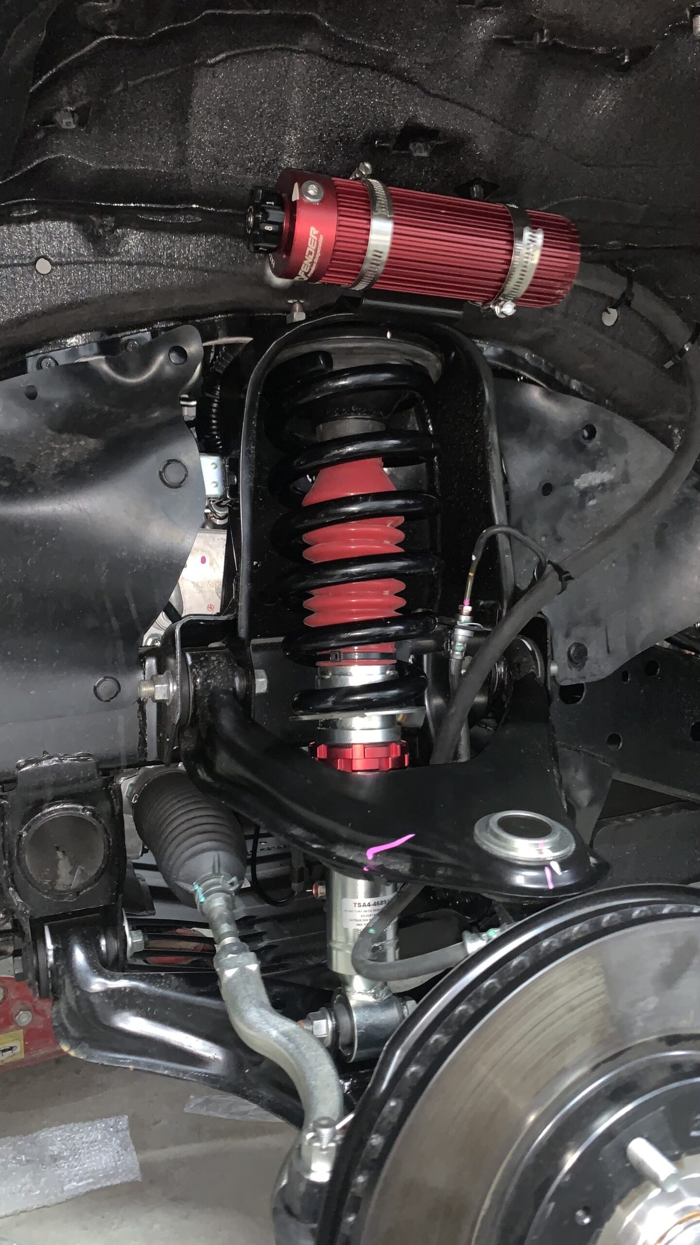 Giảm xóc Profender xe Mitsubishi Triton mã Mono tube chỉnh 8 nấc êm ái - Ảnh 13