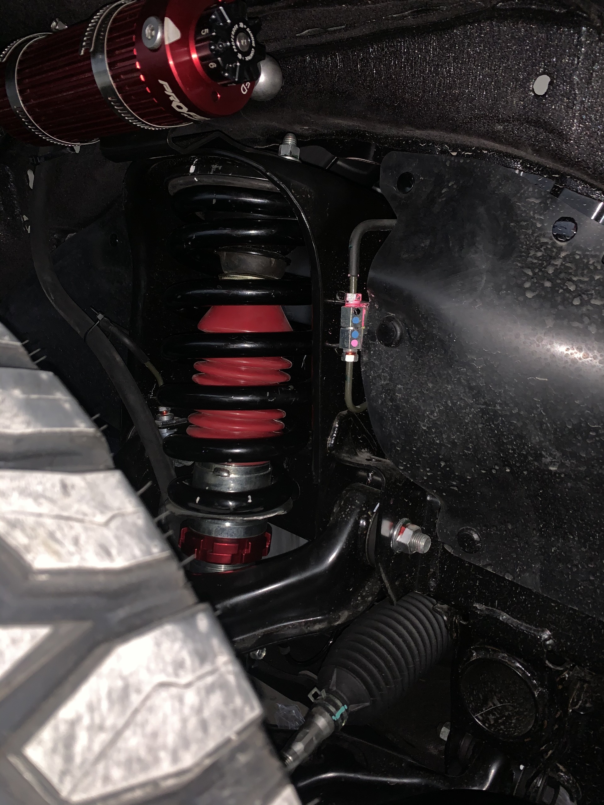 Giảm xóc Profender xe Mitsubishi Triton mã Mono tube chỉnh 8 nấc êm ái - Ảnh 12