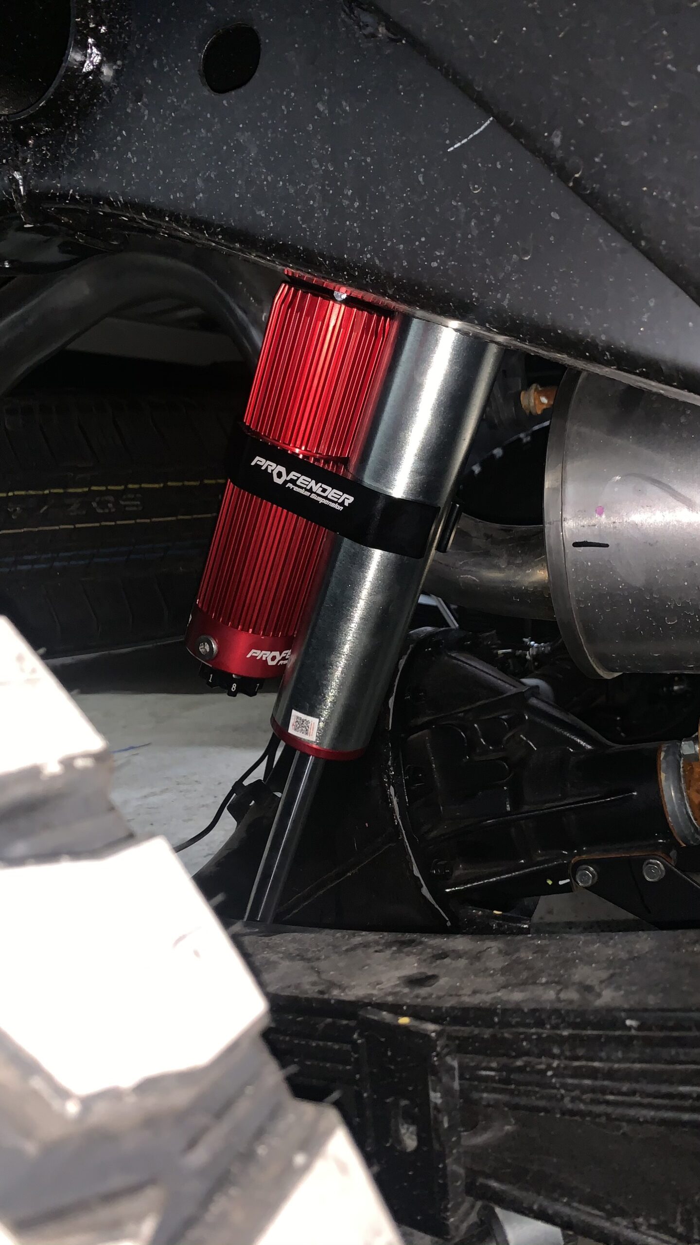 Giảm xóc Profender xe Mitsubishi Triton mã Mono tube chỉnh 8 nấc êm ái - Ảnh 11