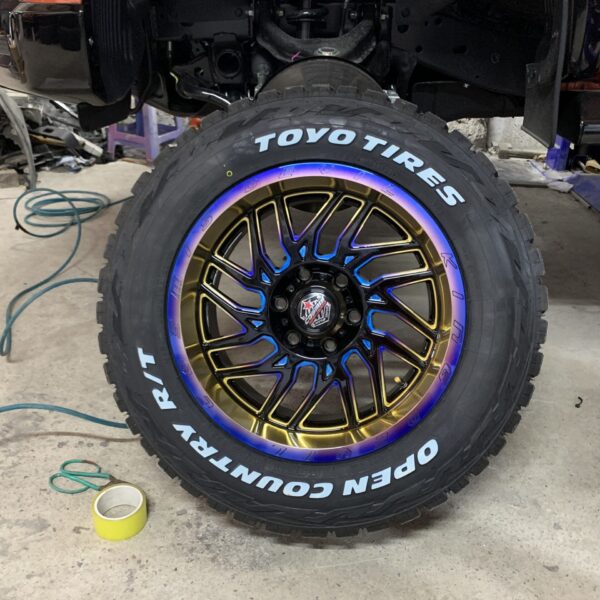 Bộ mâm + lốp lắp cho Mishubishi Triton Athele