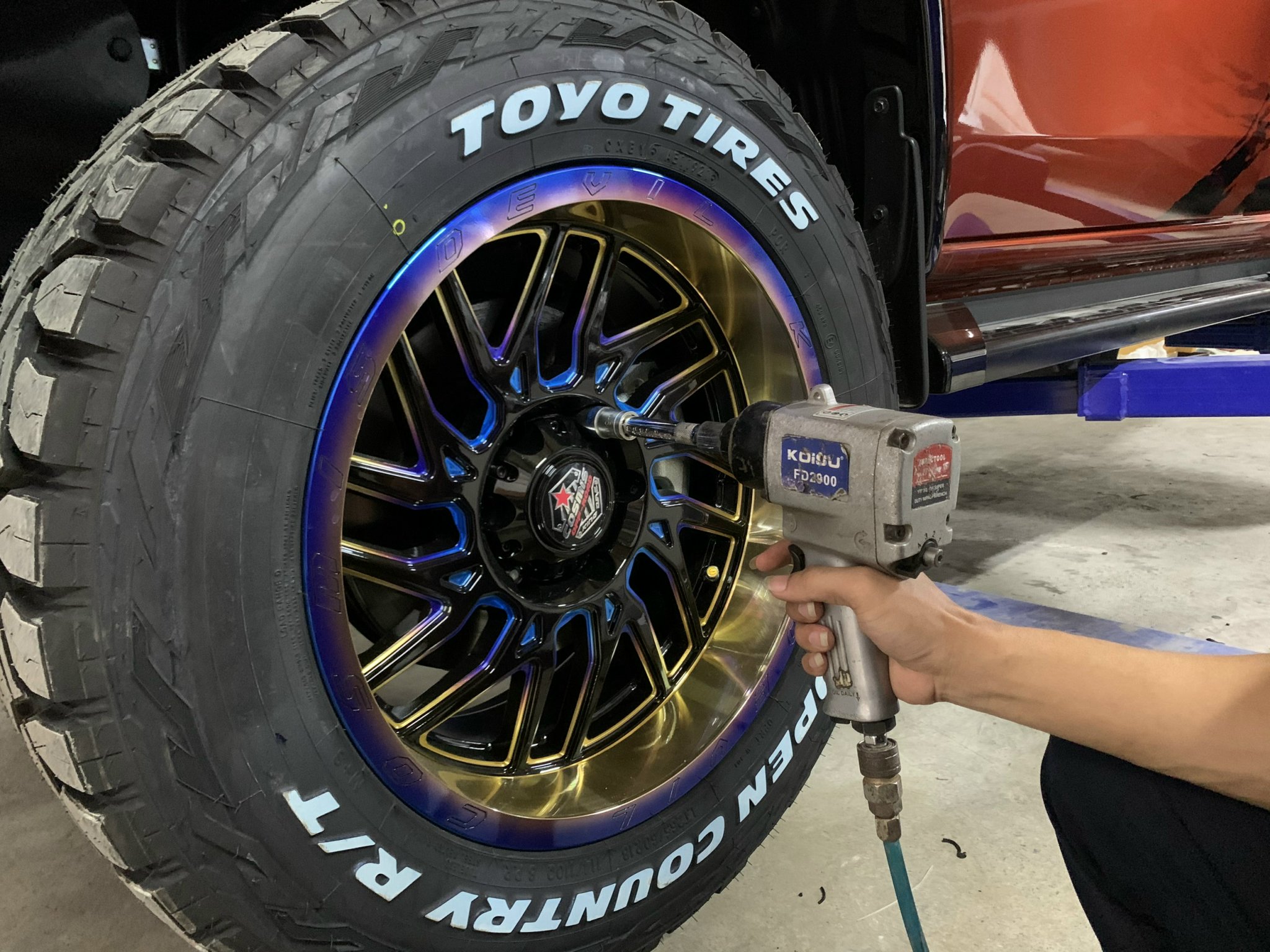 Bộ mâm + lốp lắp cho Mishubishi Triton Athele - Ảnh 3