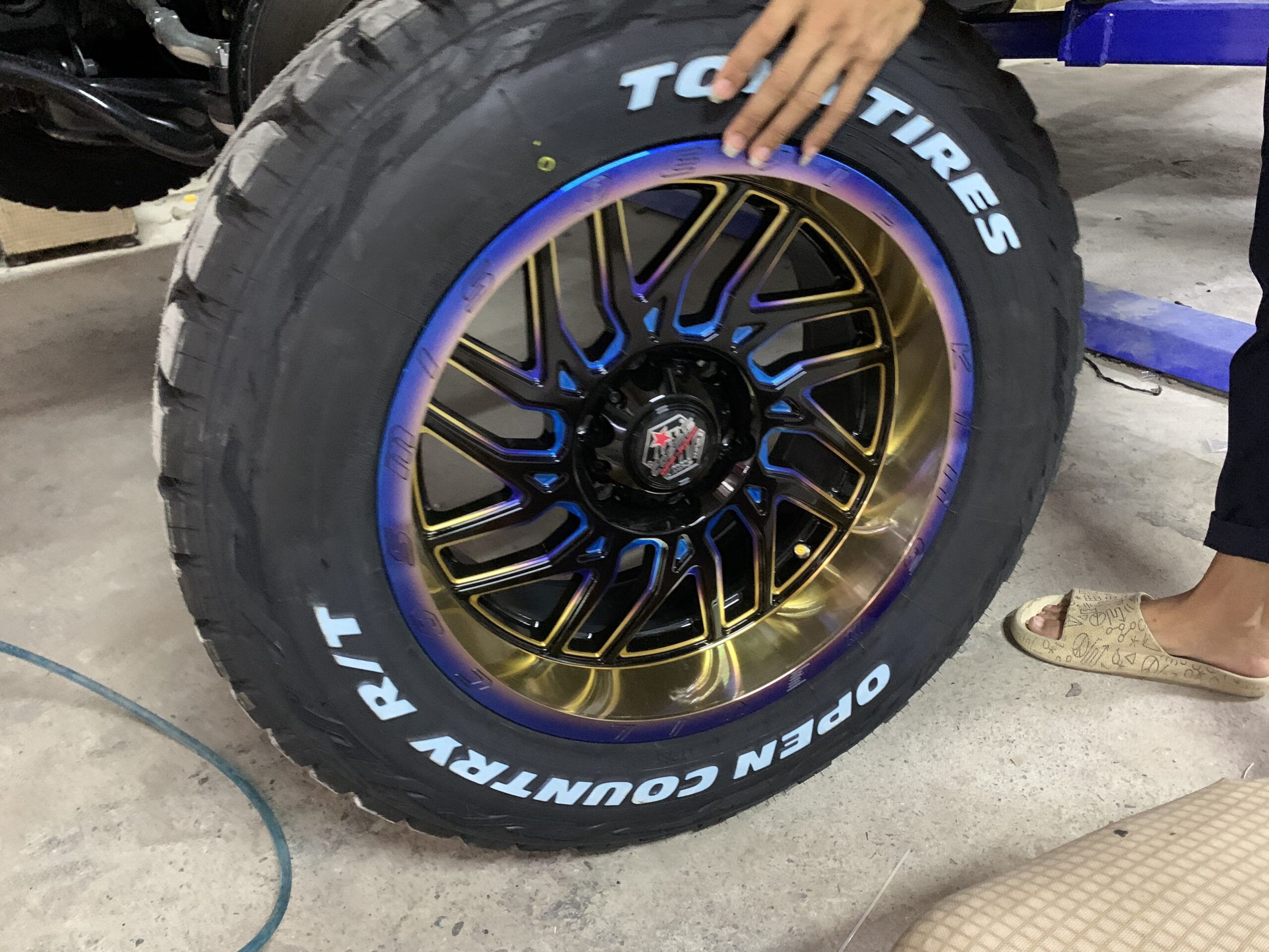 Bộ mâm + lốp lắp cho Mishubishi Triton Athele - Ảnh 4