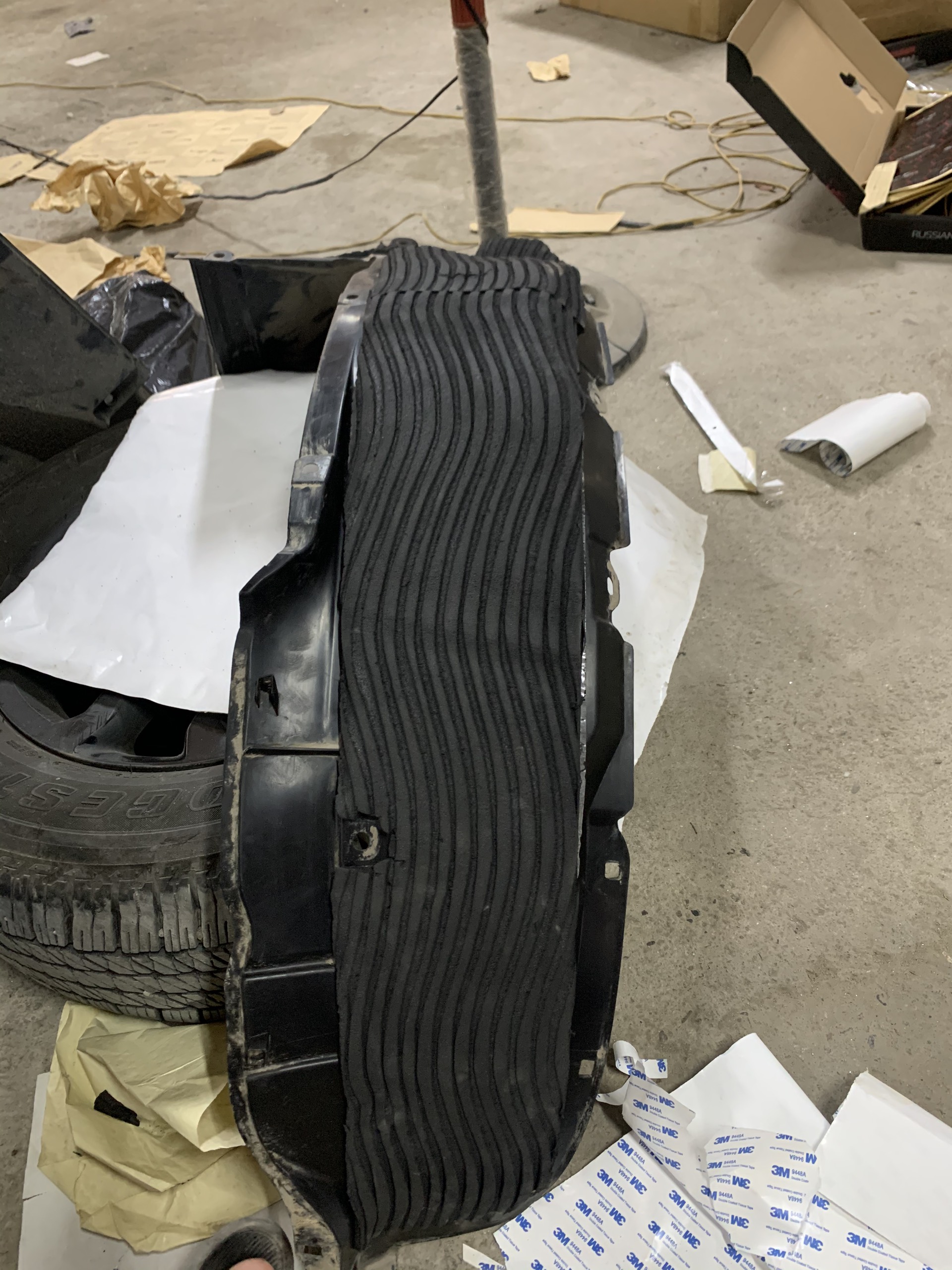 Chống ồn Full xe dành cho Toyota Hilux - Ảnh 8