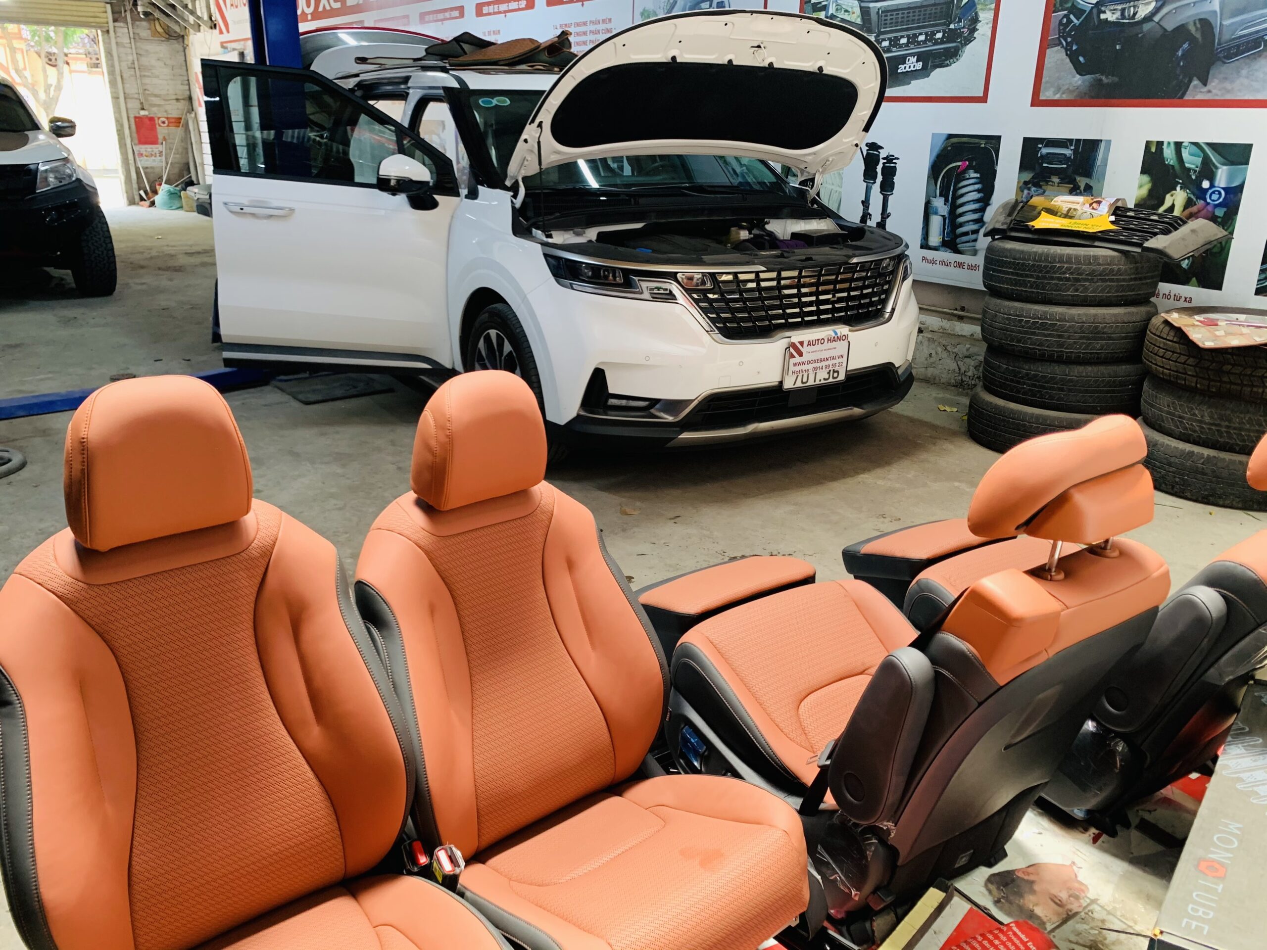 Chống ồn Full xe dành cho Kia Canival - Ảnh 14