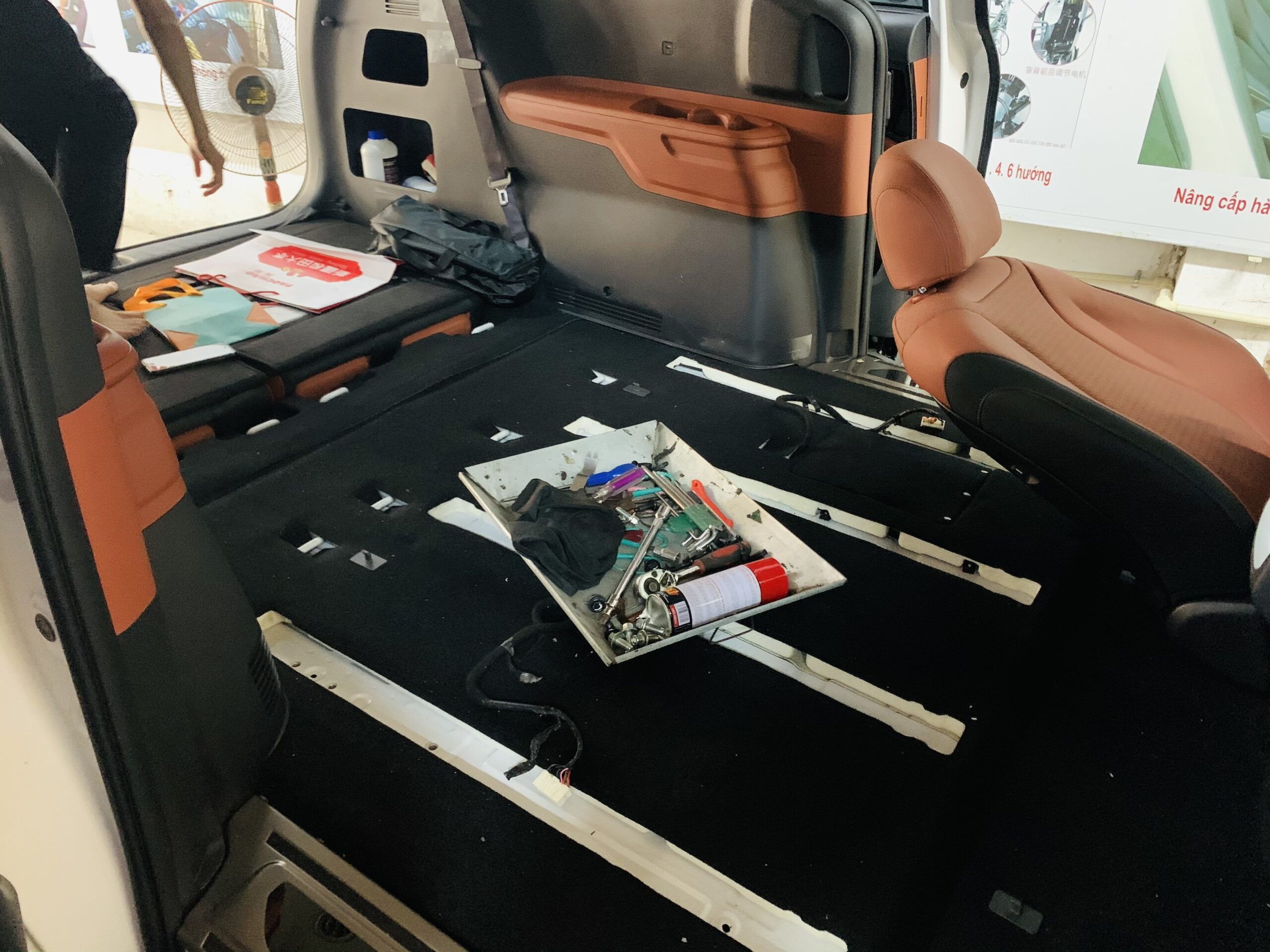 Chống ồn Full xe dành cho Kia Canival - Ảnh 9