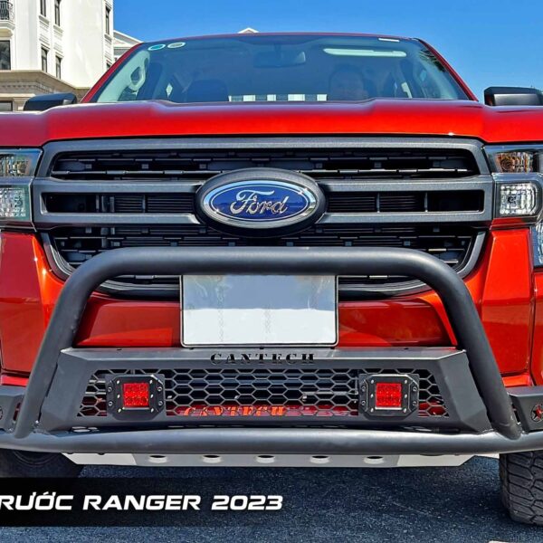 Alternative view of Cản trước Cantech chữ U có lưới Ranger 2023