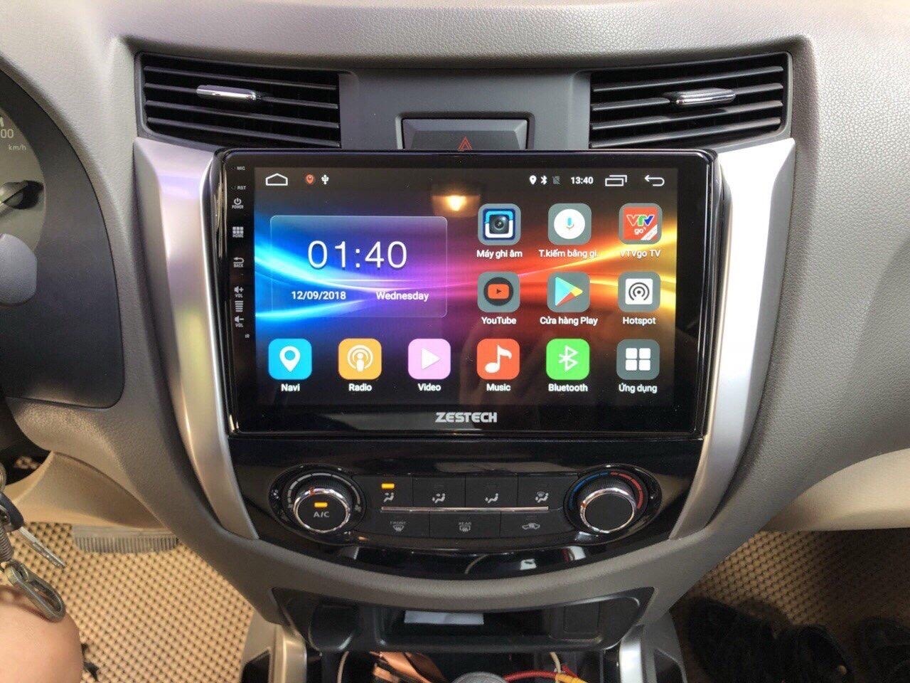 Màn hình Android Zestech Z800+ cho Navara