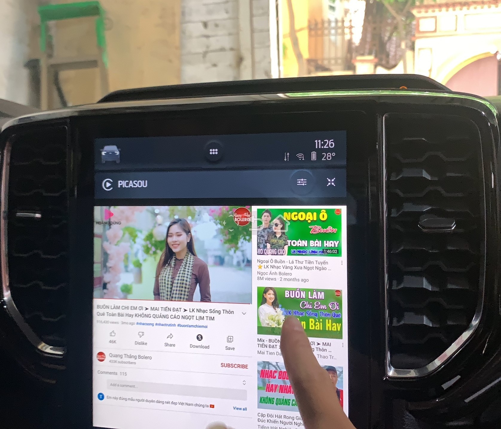 Màn hình Zin Ranger 2023 lắp Android Box - Ảnh 4