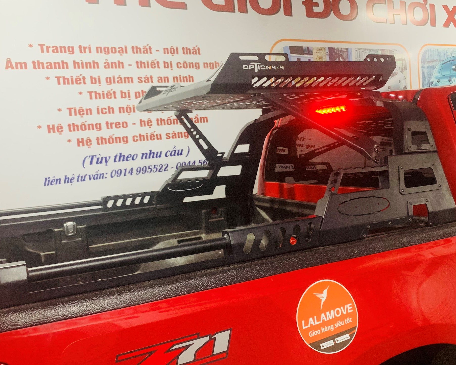 Thanh thể thao-giá hàng xe Colorado 2015+