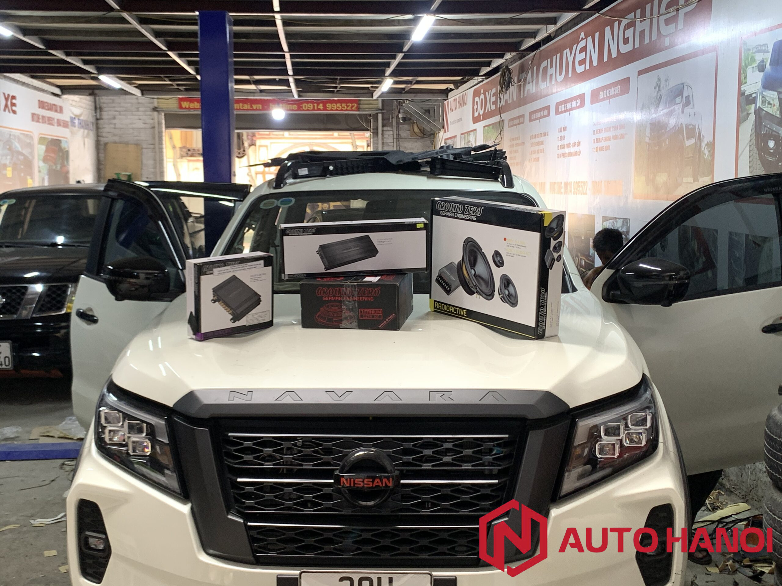 Nâng cấp âm thanh xe Nissan Navara Pro4X - Ảnh 3