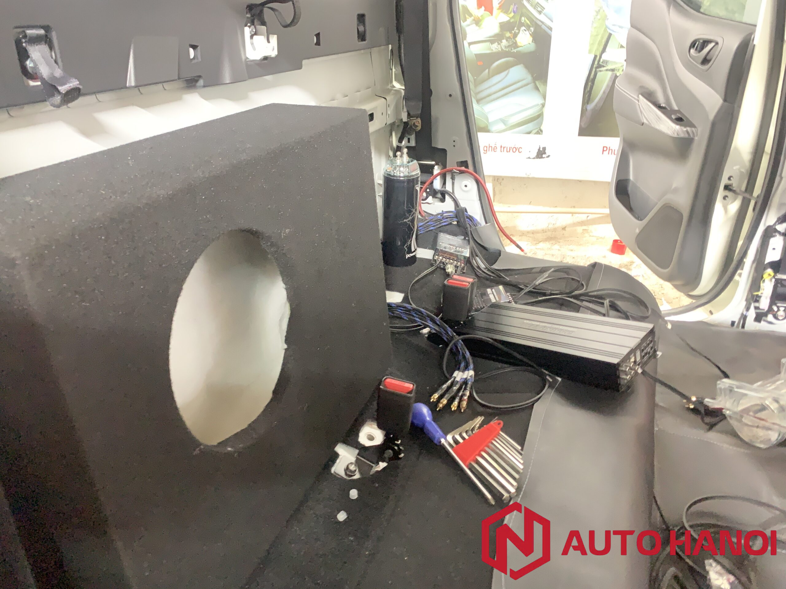 Nâng cấp âm thanh xe Nissan Navara Pro4X - Ảnh 6