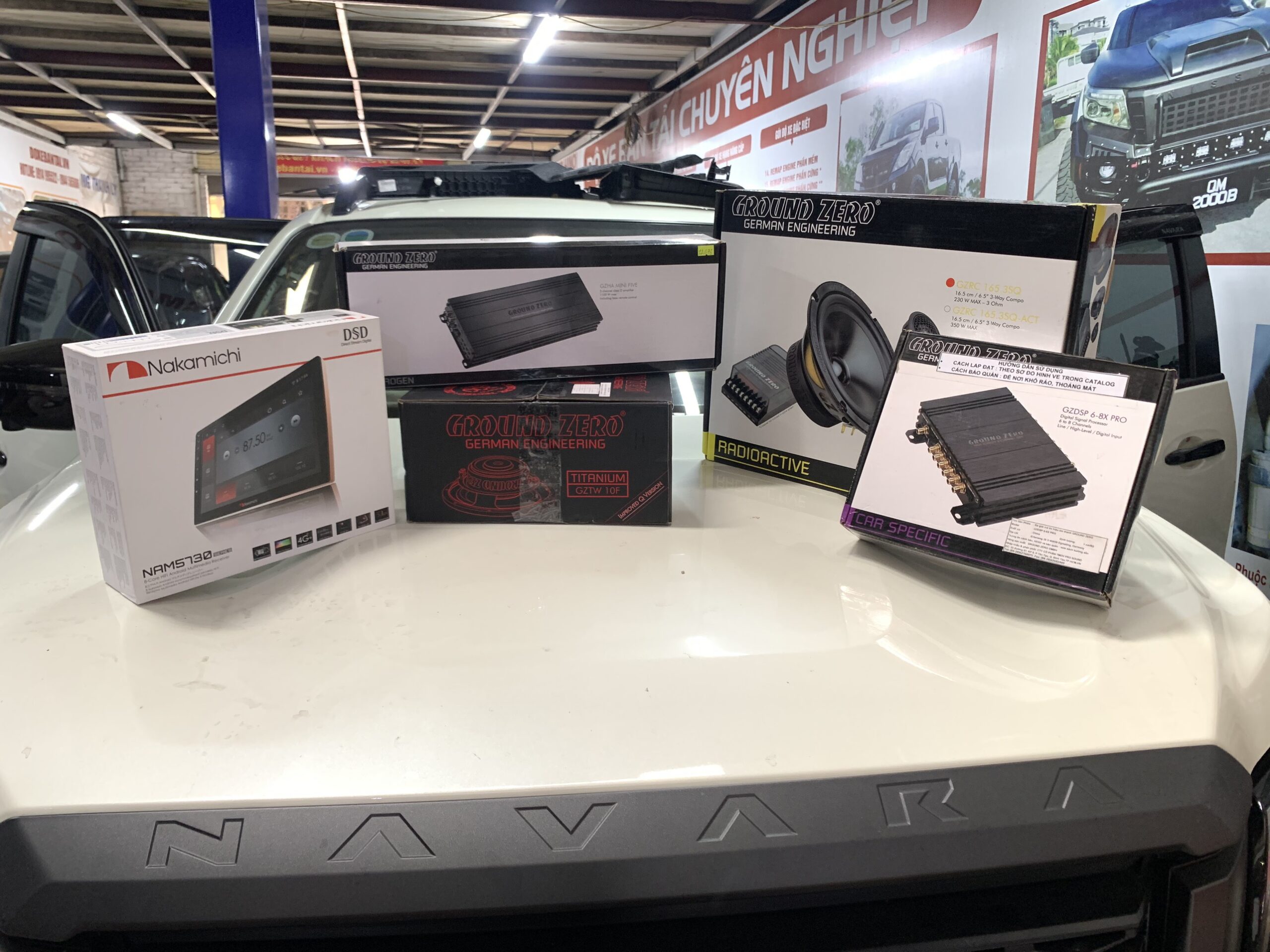 Độ âm thanh 3way cho xe Navara pro4x 2022 - Ảnh 9