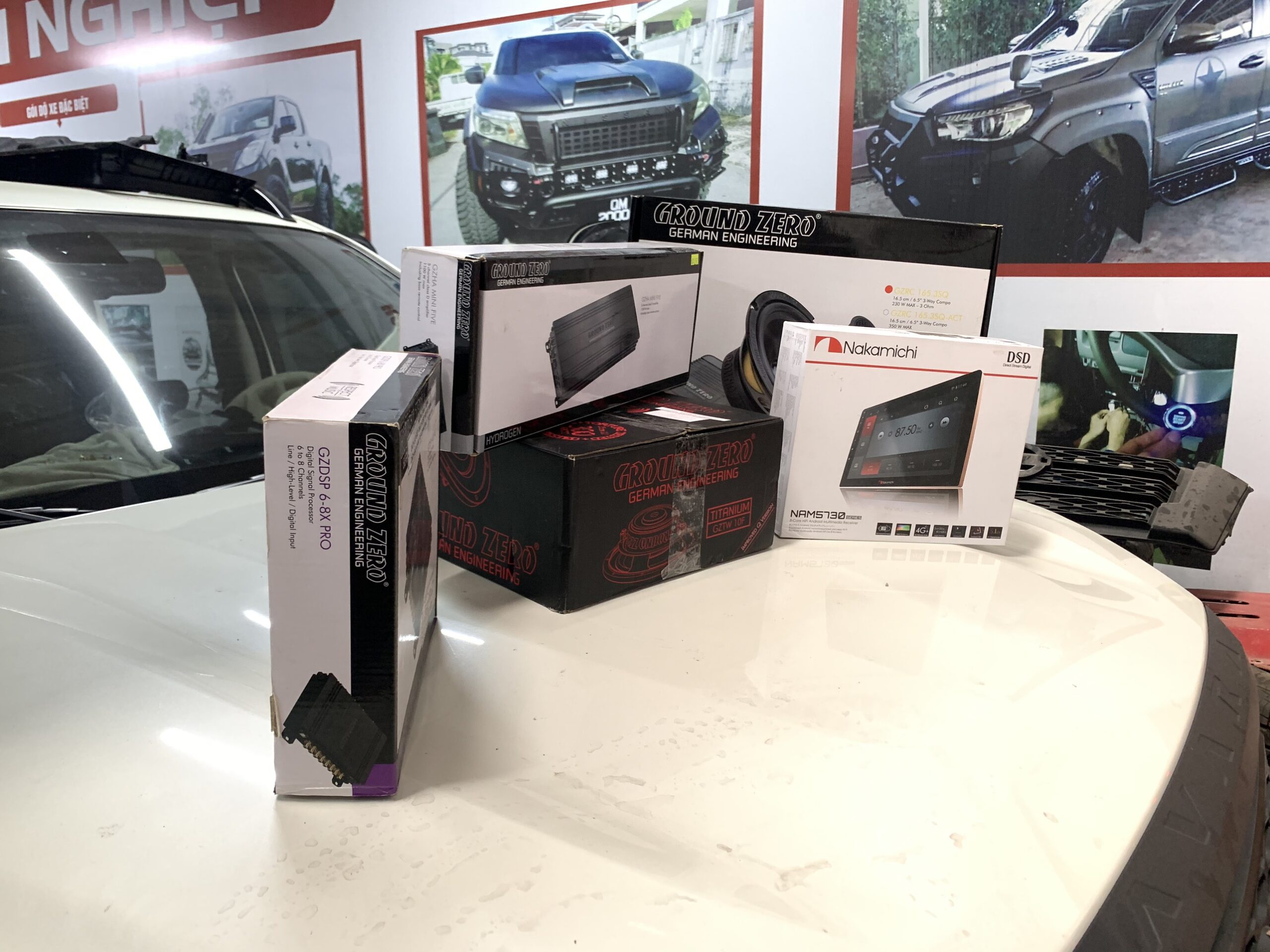 Độ âm thanh 3way cho xe Navara pro4x 2022 - Ảnh 8