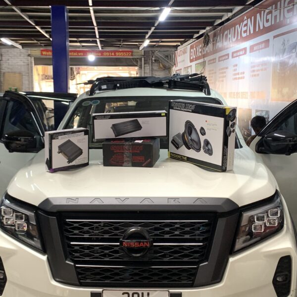 Độ âm thanh 3way cho xe Navara pro4x 2022