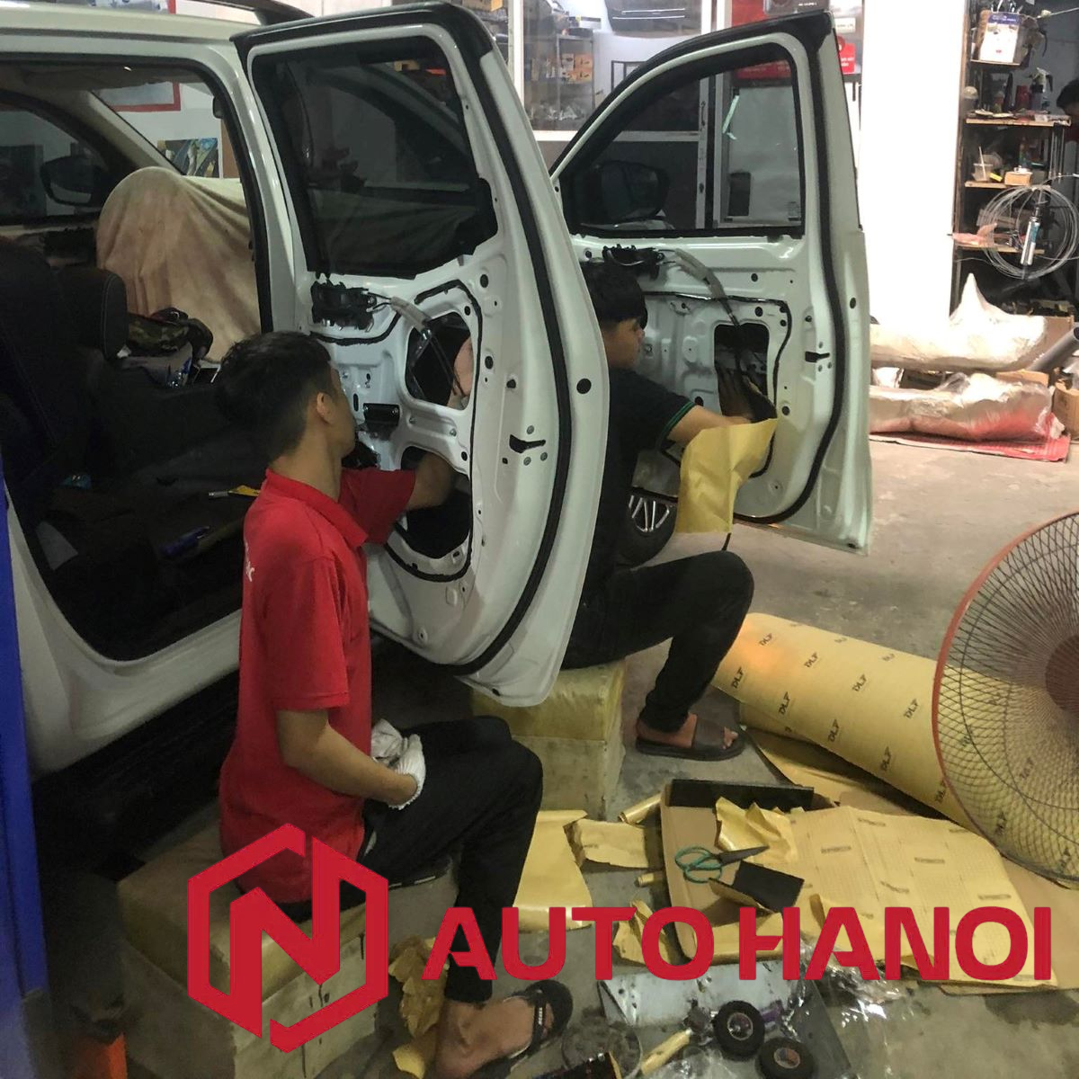 Chống ồn cánh cửa cho Navara pro4x