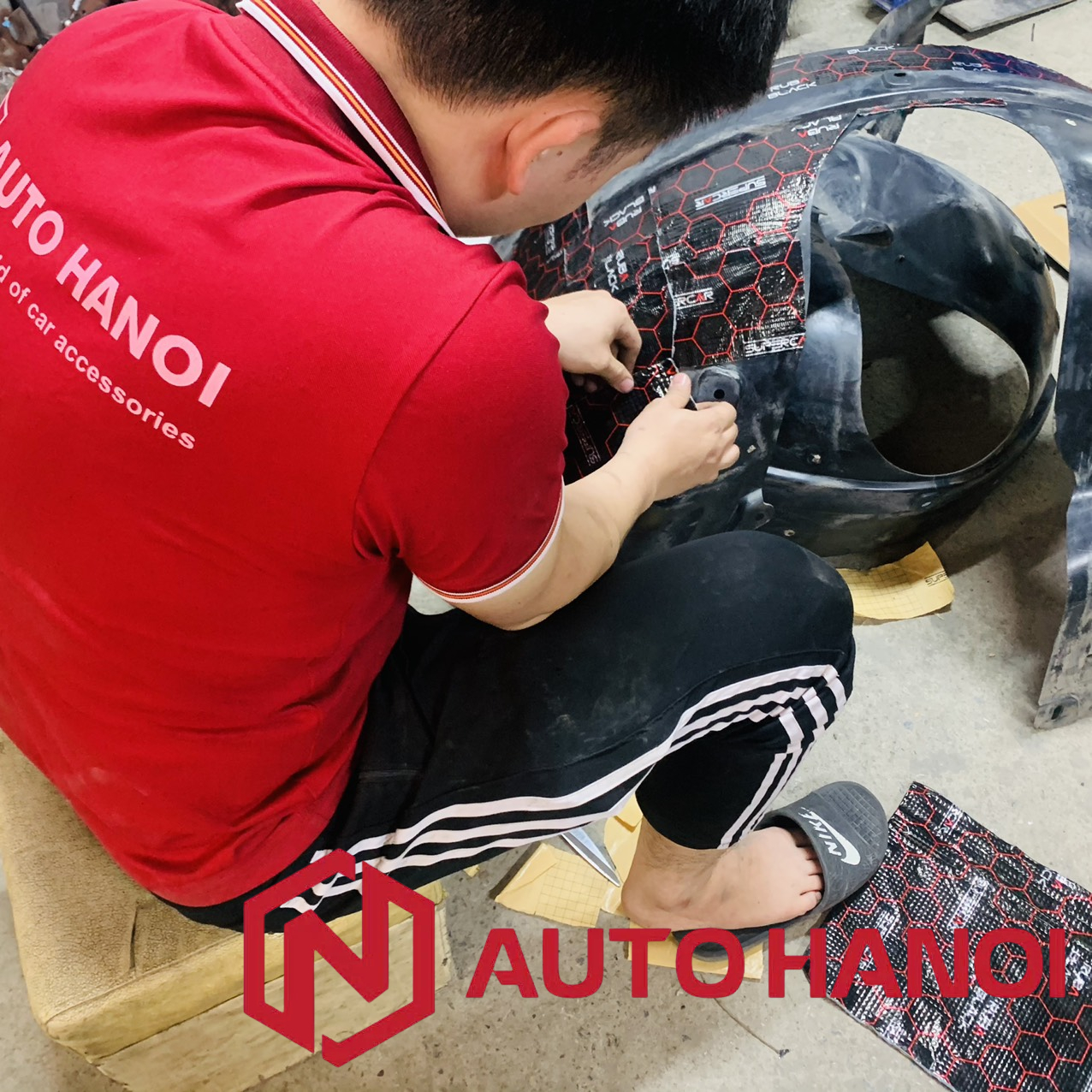 Chống ồn hốc lốp dành cho Ford Explorer - Ảnh 3