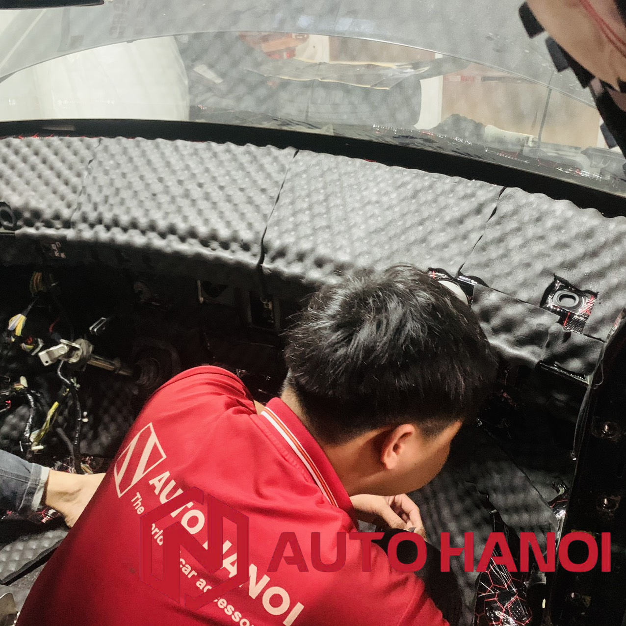 Chống ồn khoang máy bên trong Cabin 4 lớp - Ảnh 3