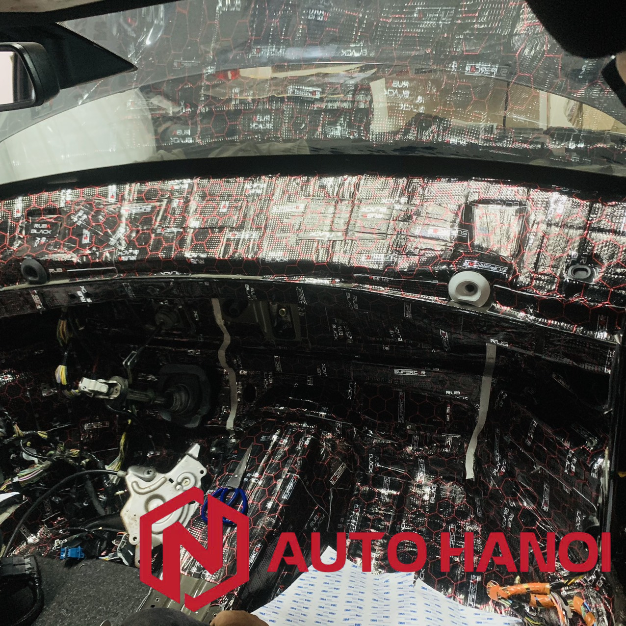 Chống ồn khoang máy bên trong Cabin 4 lớp - Ảnh 4