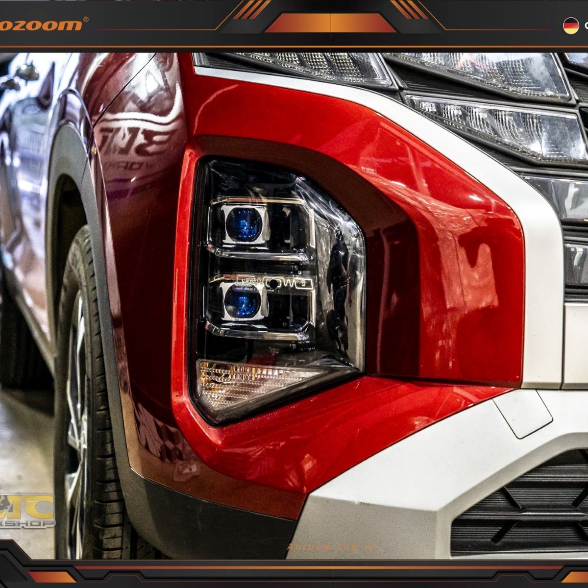 Độ đèn tăng sáng xe Hyundai Tucson 2021+ - Ảnh 2