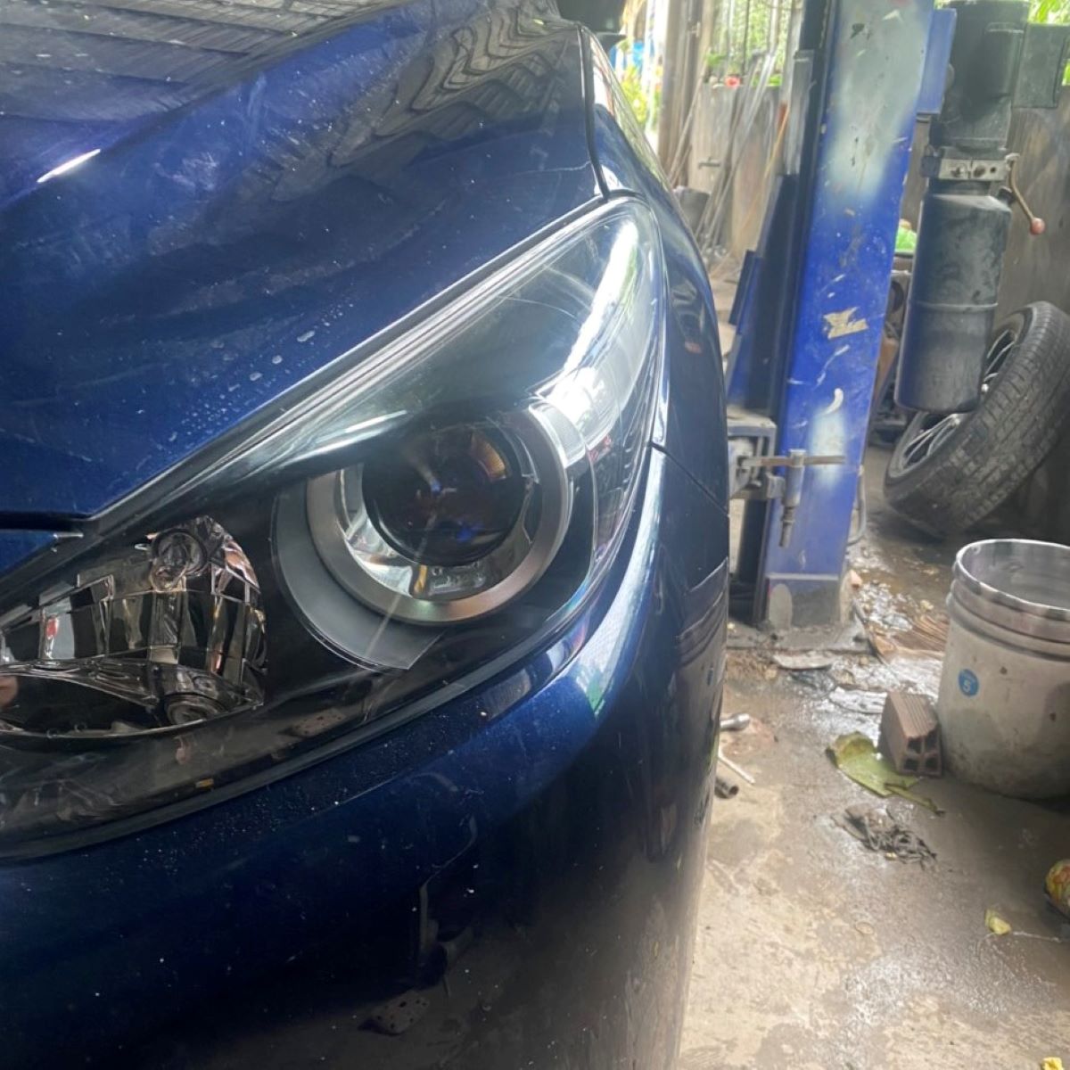 Độ đèn tăng sáng xe Mazda 3 - Ảnh 3