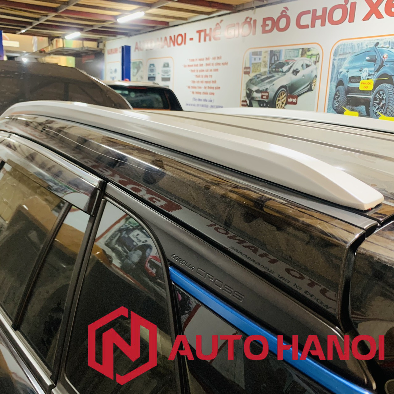 Thanh giá nóc dọc Toyota Cross chính hãng