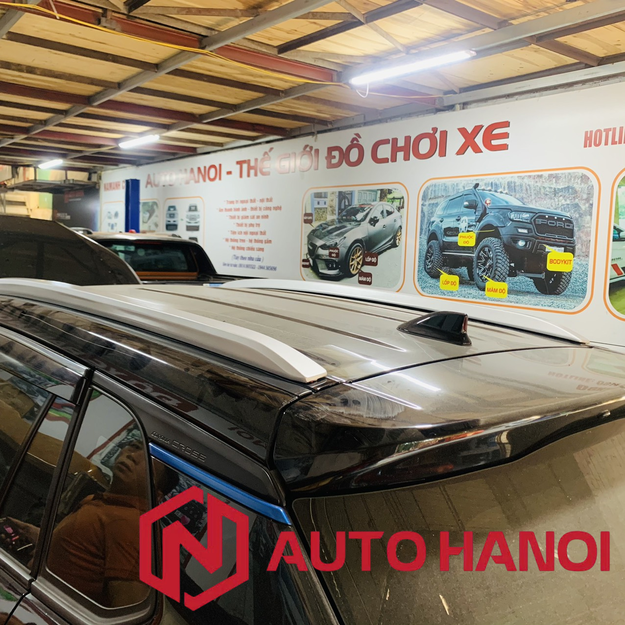 Thanh giá nóc dọc Toyota Cross chính hãng - Ảnh 3