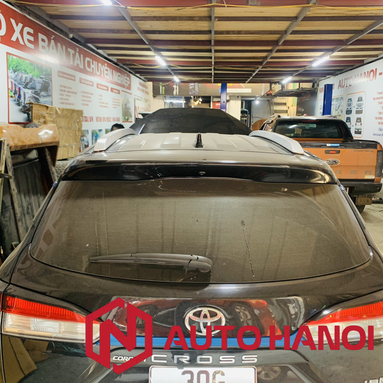 Thanh giá nóc dọc Toyota Cross chính hãng - Ảnh 4