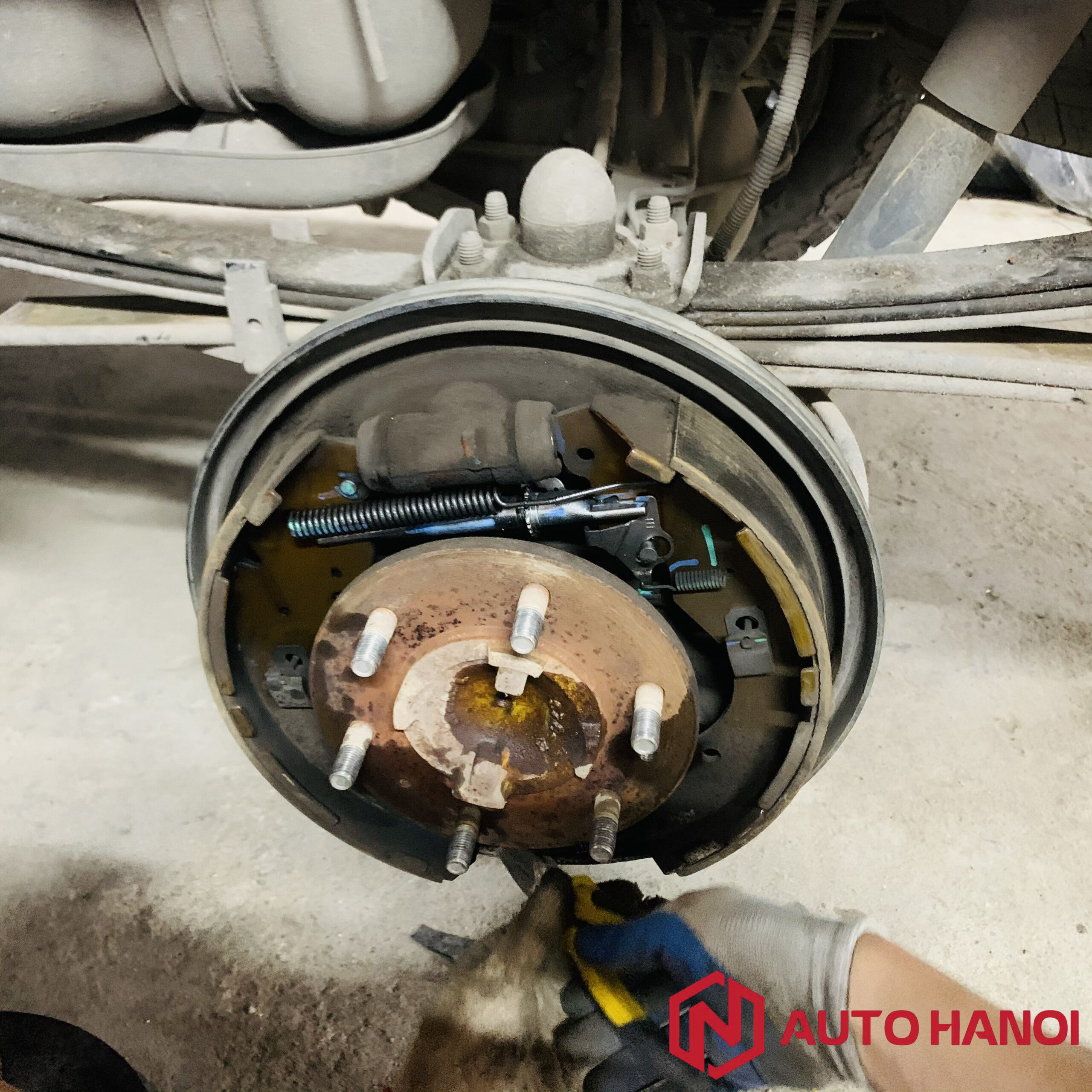 Bảo dưỡng hệ thống phanh Ford Ranger wildtrak 3.2 - Ảnh 5