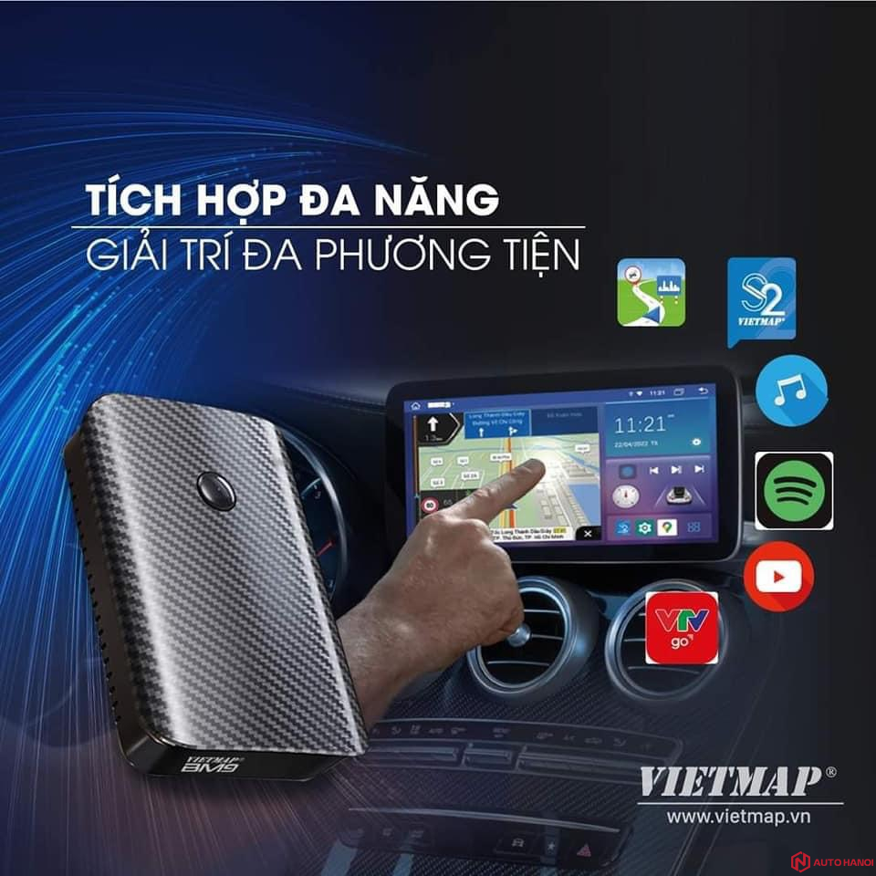 Android box Vietmap BM9 cho màn hình zin - Ảnh 2
