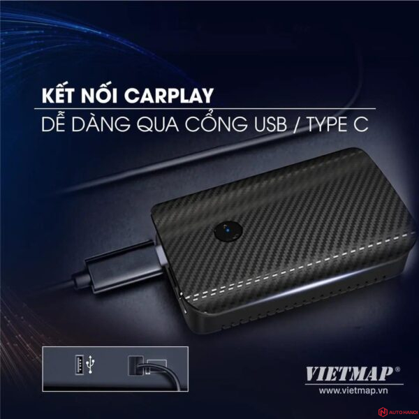 Android box Vietmap BM9 cho màn hình zin