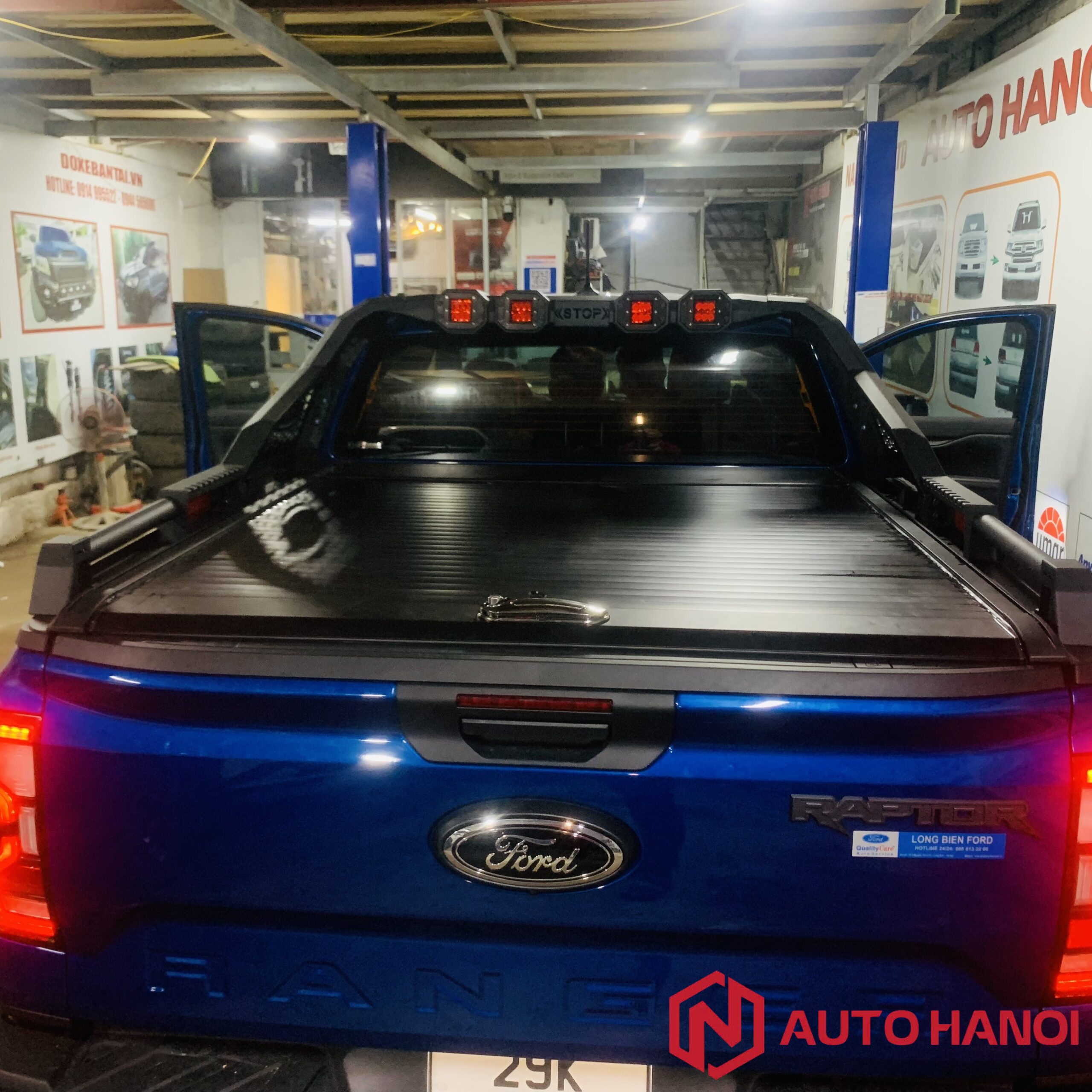 Báo giá nắp thùng cuộn Ford Raptor 2023 mới nhất