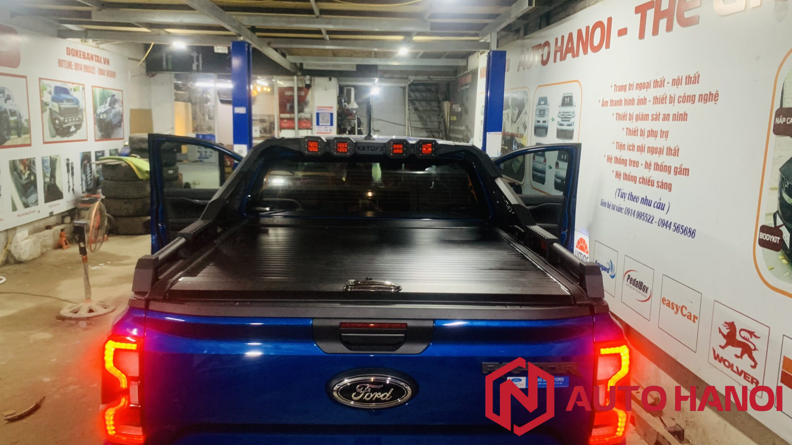 Cập nhật mẫu nắp thùng cuộn Ford Raptor 2023