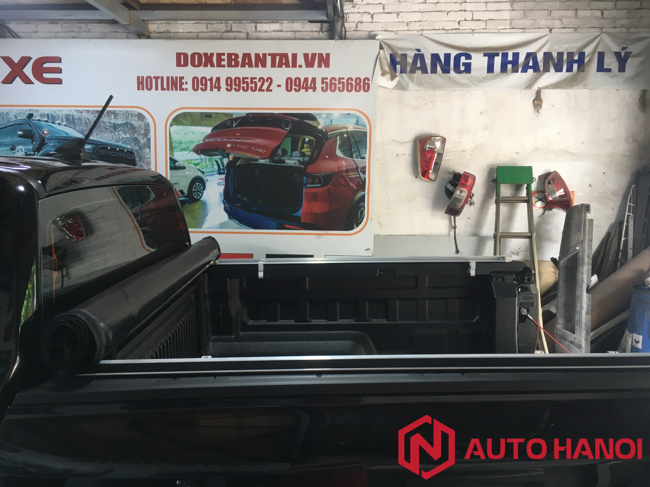 Nắp thùng bạt cuộn Ford Ranger 2023 - Ảnh 4