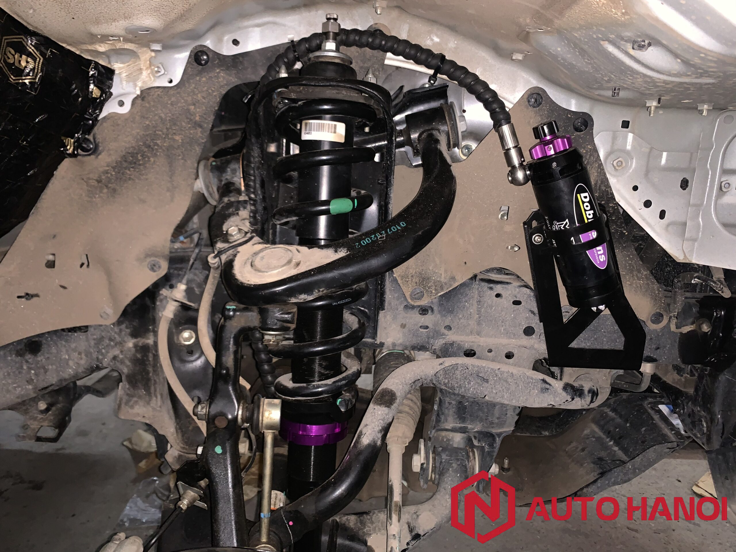 Giảm xóc dobinson MRA xe Toyota Hilux - Ảnh 6