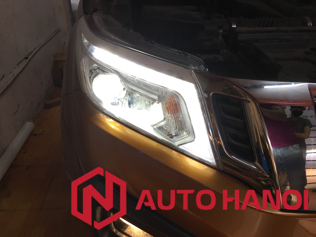 Cho thuê đèn pha xe Navara 2015-2021 đi đăng kiểm tại Hà Nội - Ảnh 2