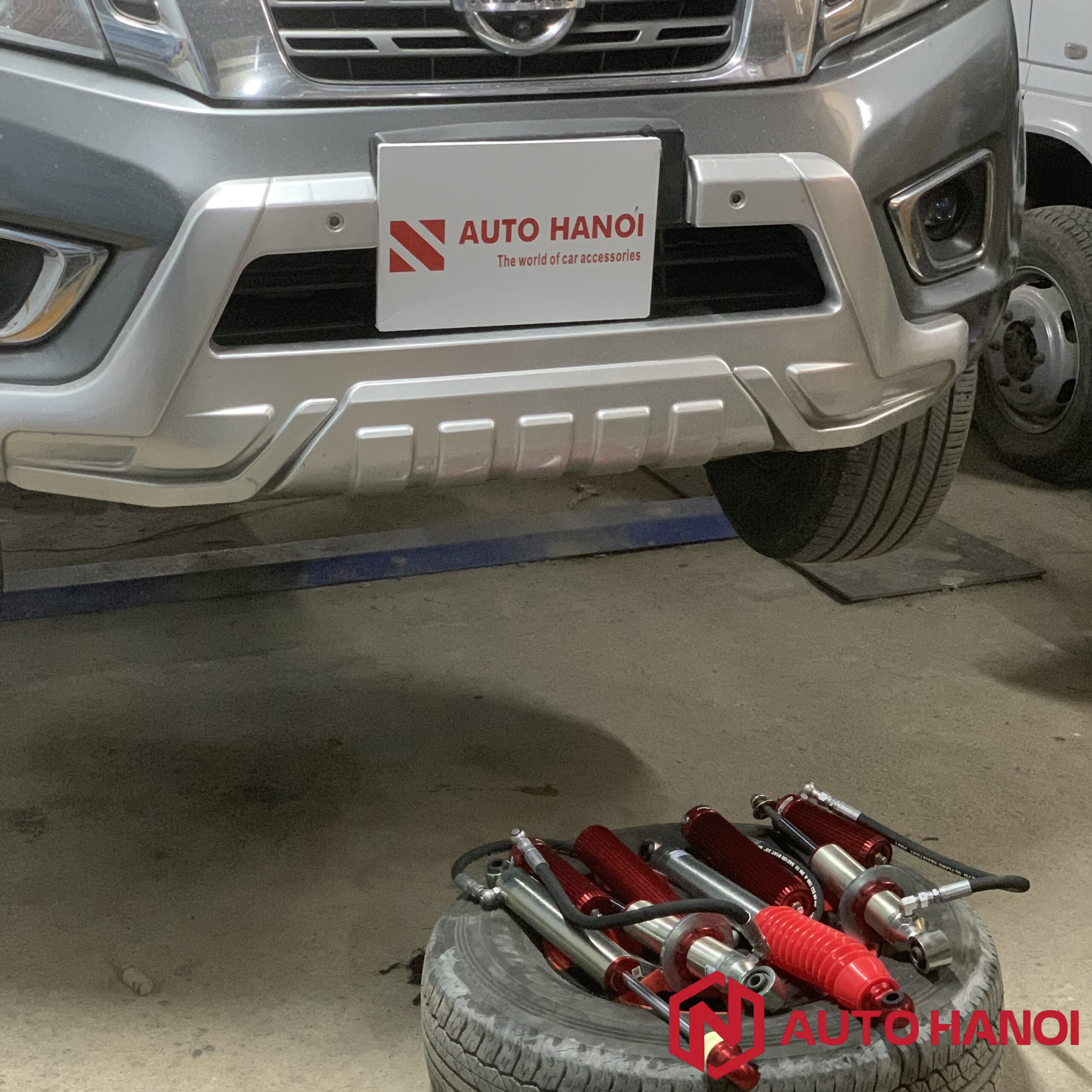 Độ giảm xóc xe Nissan Navara 2015-2021 mã Profender - Ảnh 5