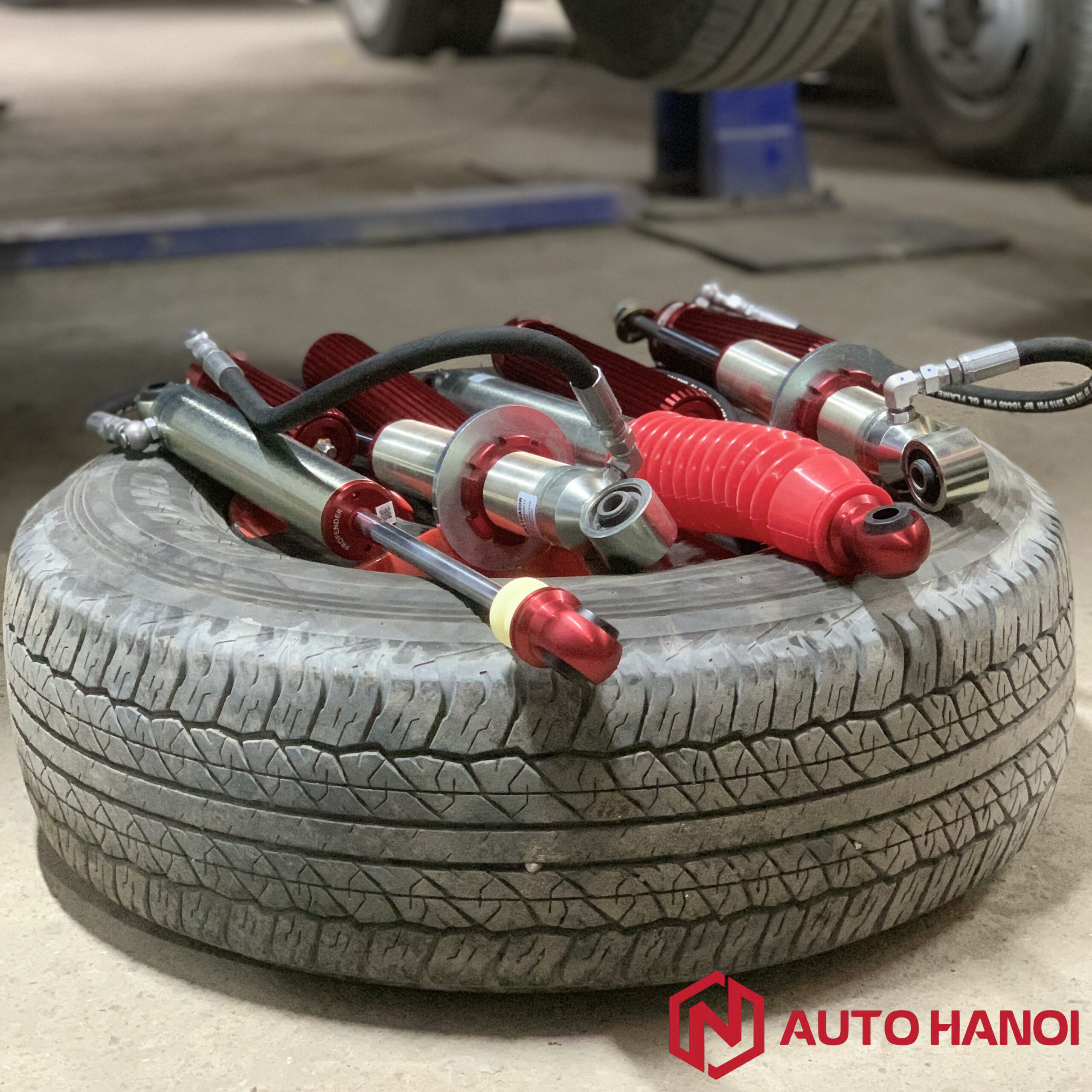 Độ giảm xóc xe Nissan Navara 2015-2021 mã Profender - Ảnh 3