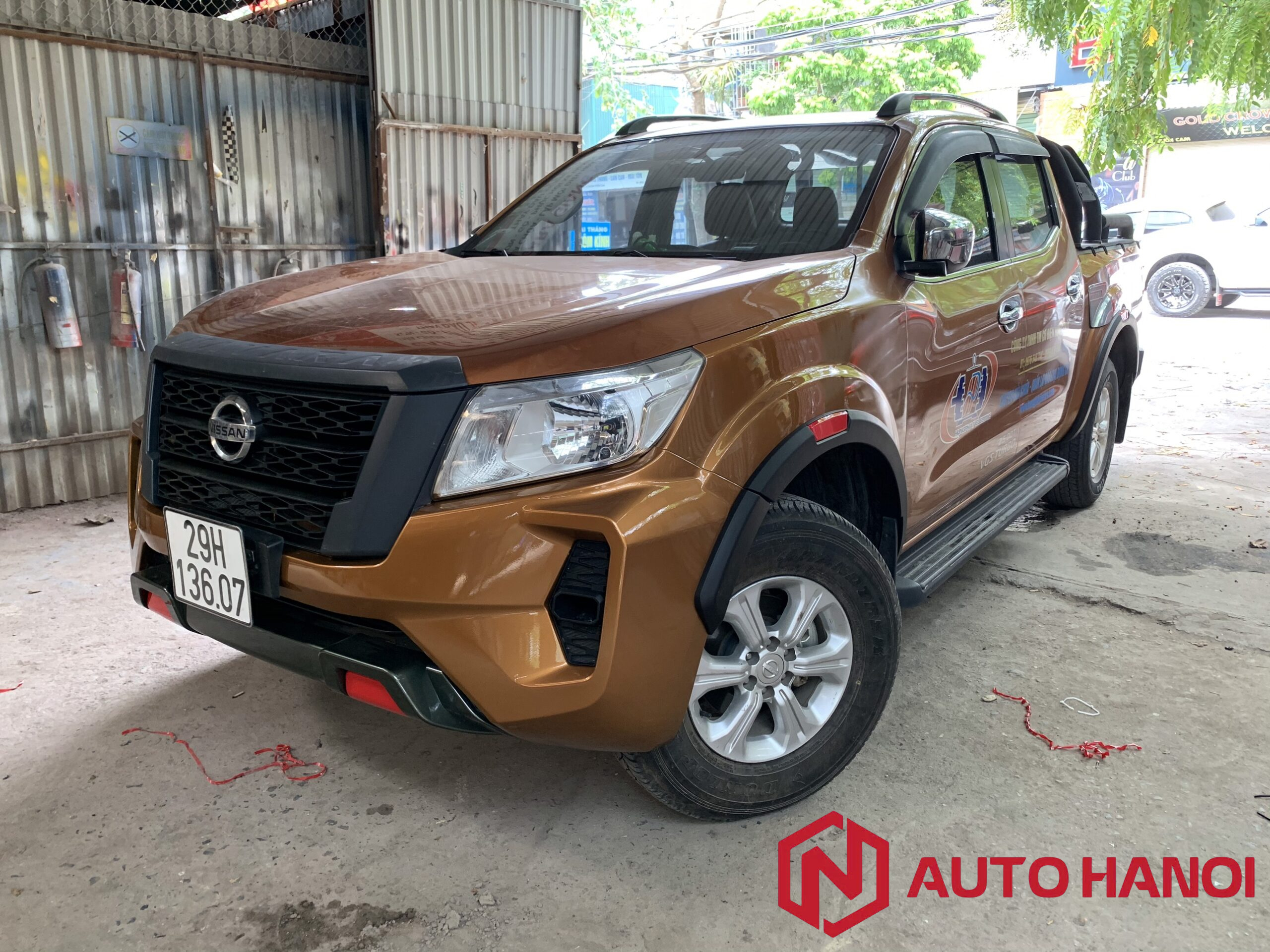 Cho thuê đèn pha xe Navara 2015-2021 đi đăng kiểm tại Hà Nội