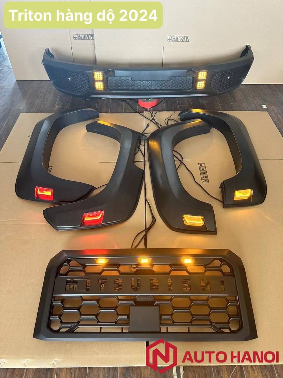 Bodykits nâng đời xe Triton 2015-2023 lên đời Triton mới 2024 - Ảnh 6
