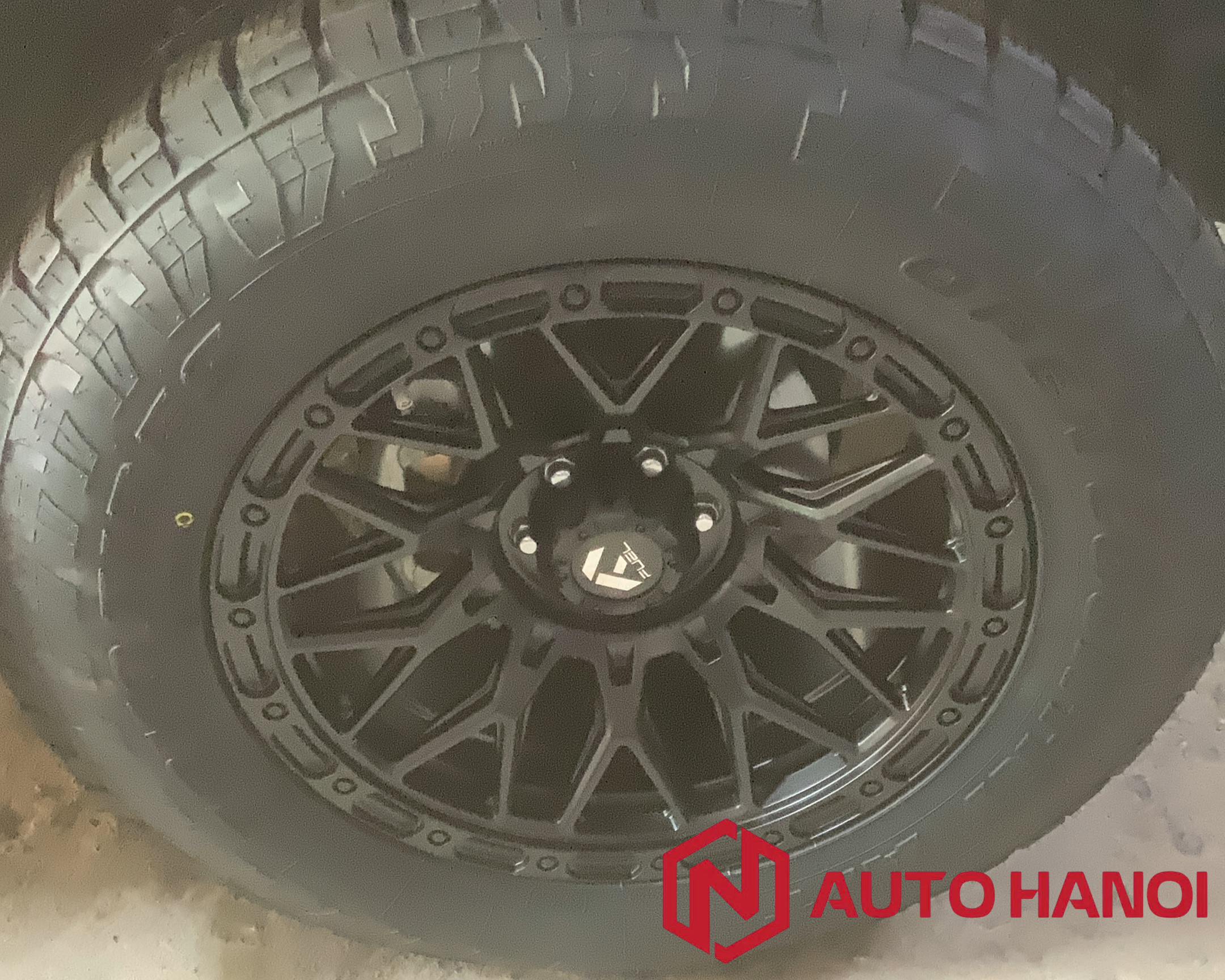 Mâm lốp Nissan Navara mẫu larang Fuel chuẩn 6x114,3 - Ảnh 3